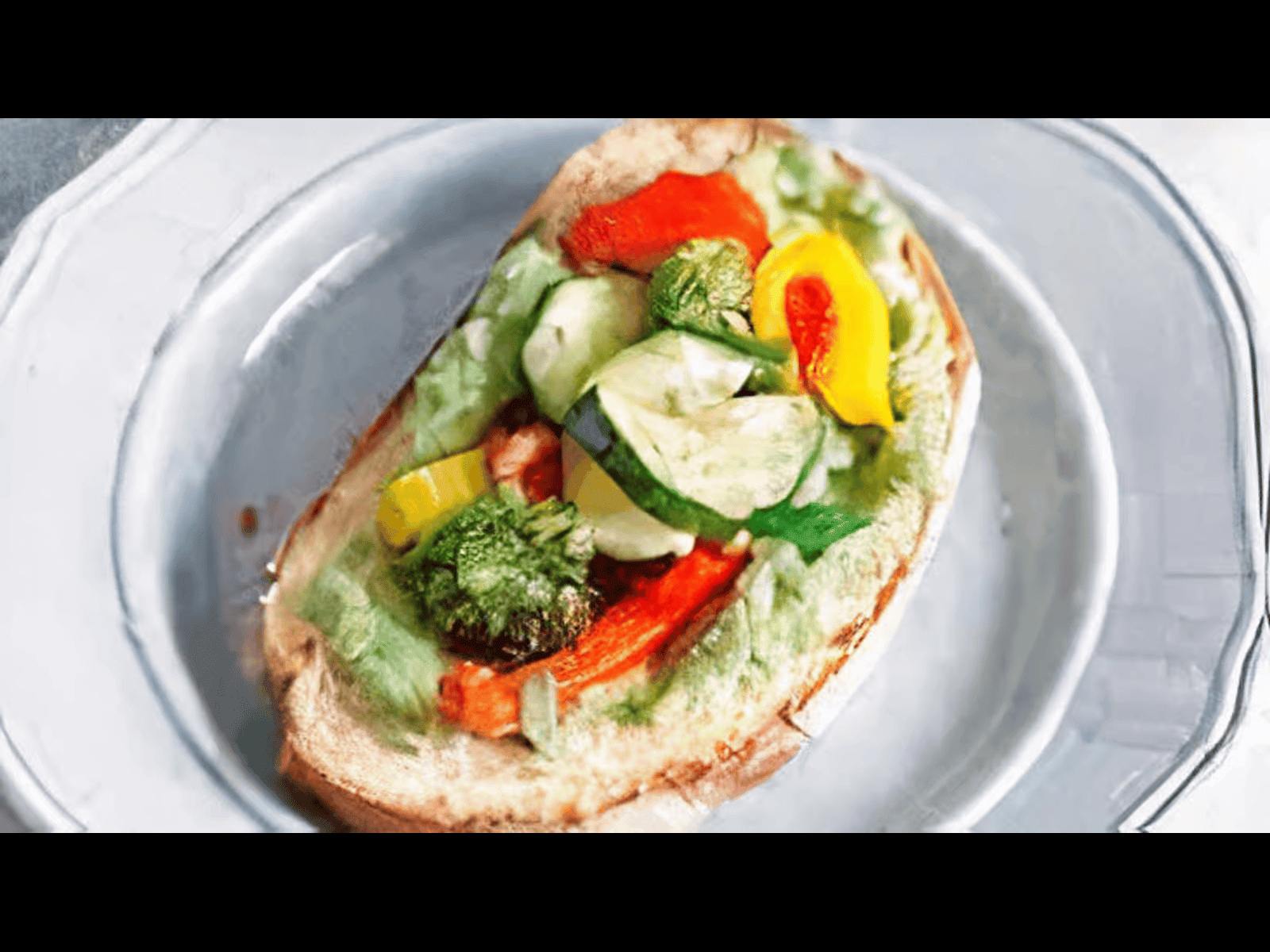 Grilled Vegetables Sandwich