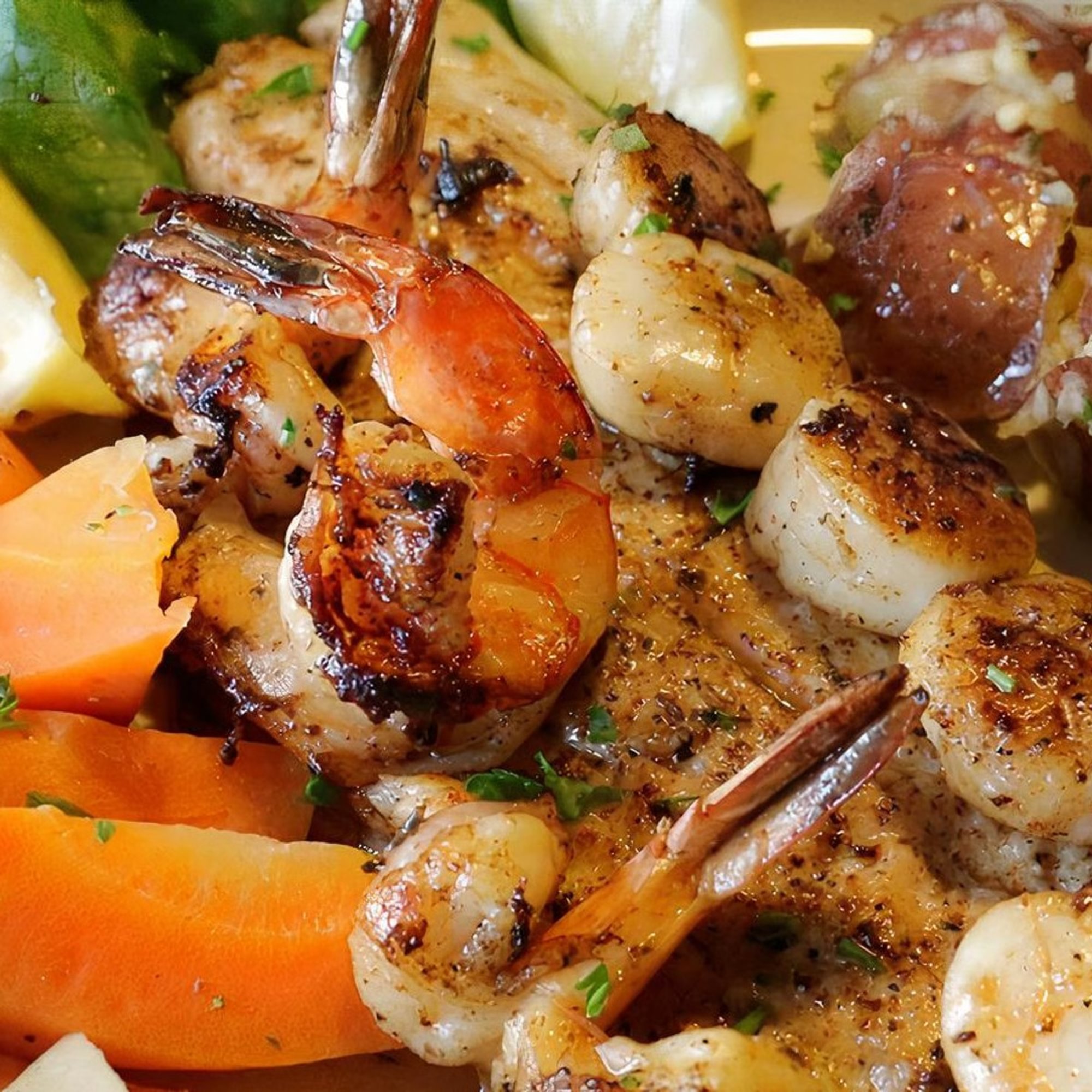 Grilled Captain's Platter