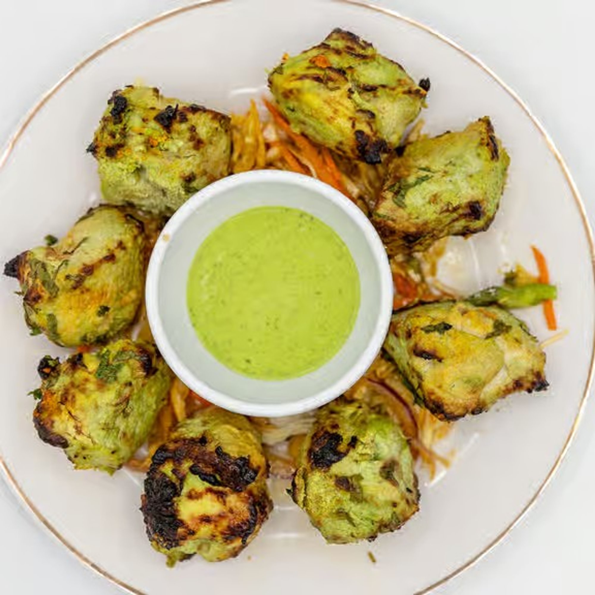 Haryali chicken tikka