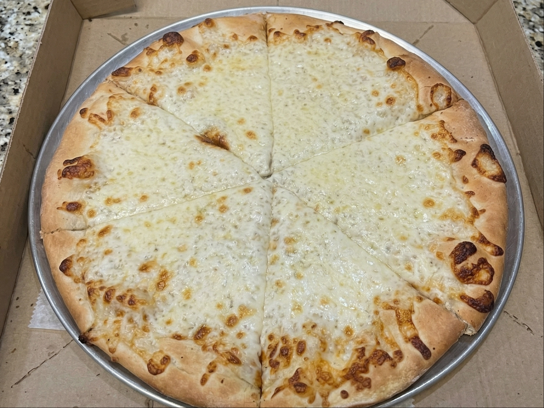 Plain White Pizza