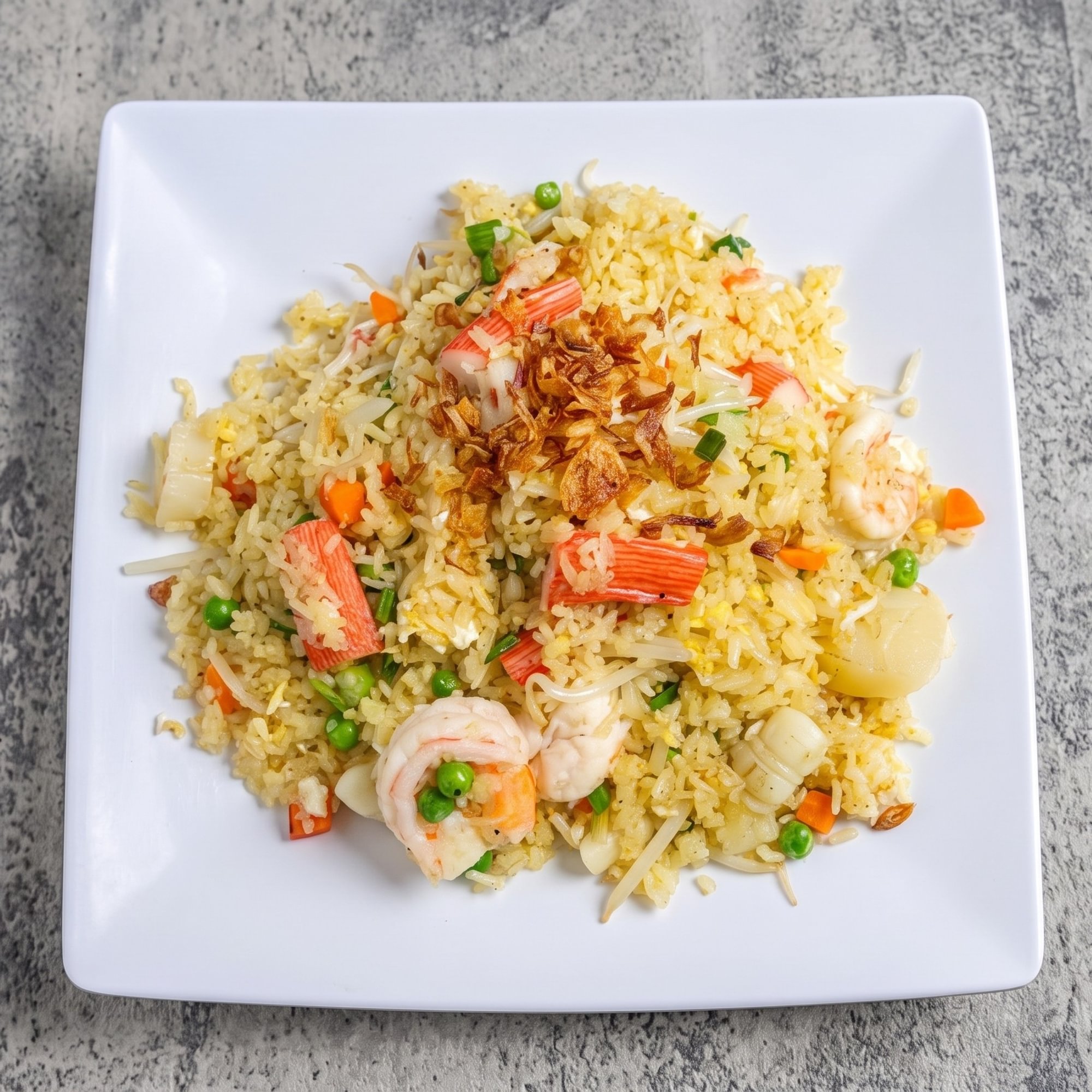 F7. Seafood Fried Rice