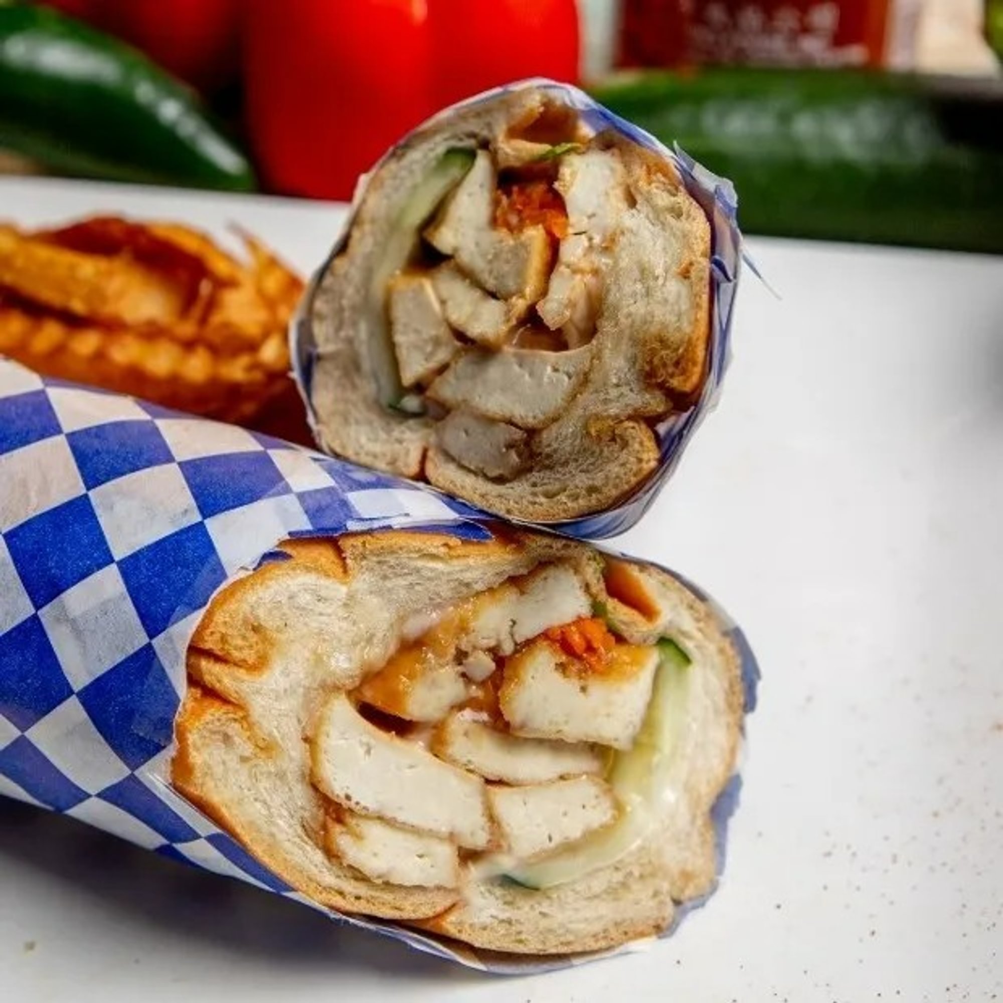 Tofu Sandwich (Bang Mi Dau Hu)