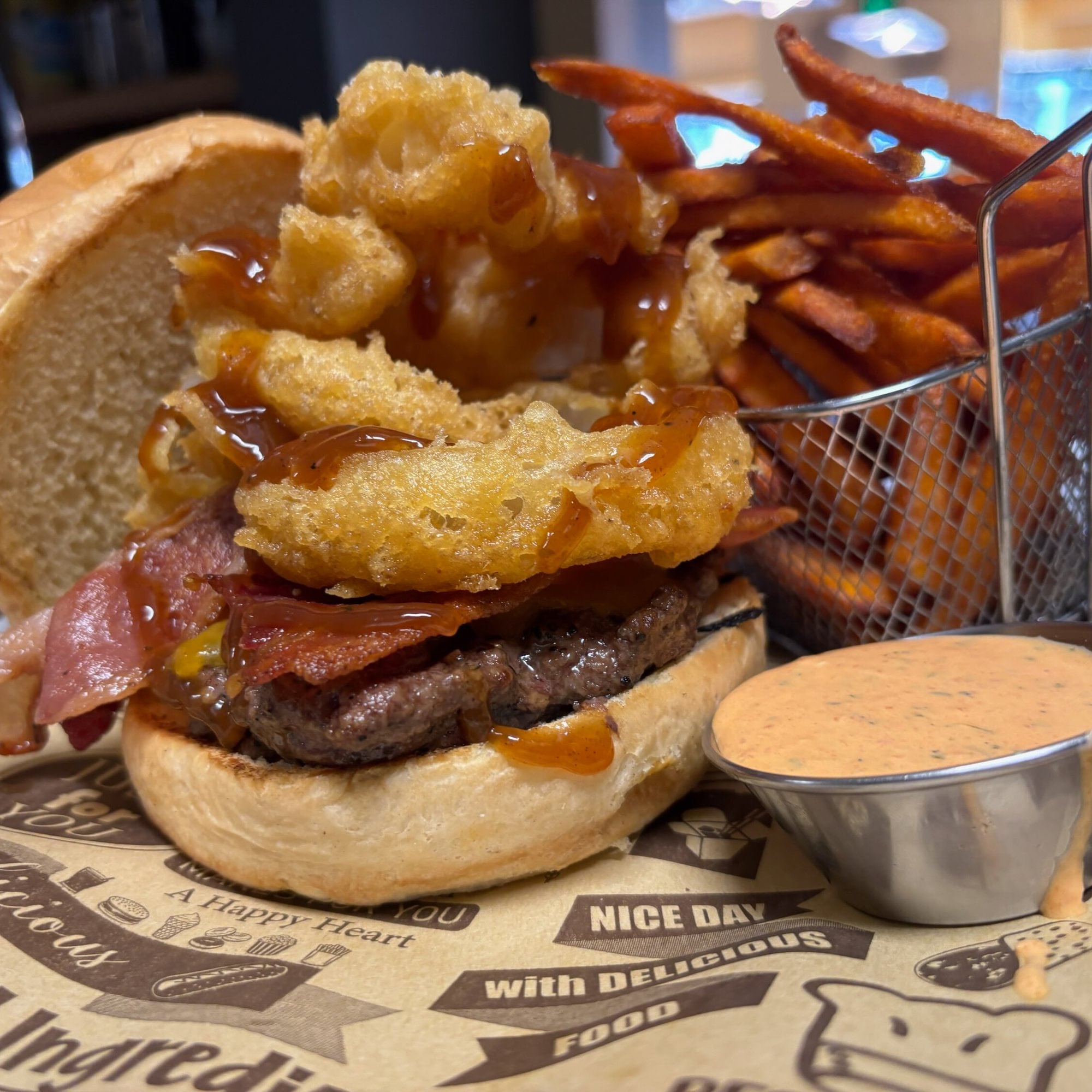 Cowboy burger