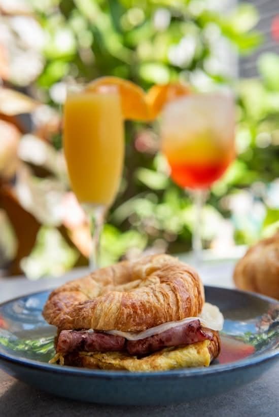 Croissant Turkey Bacon, Egg Whites & Cheese