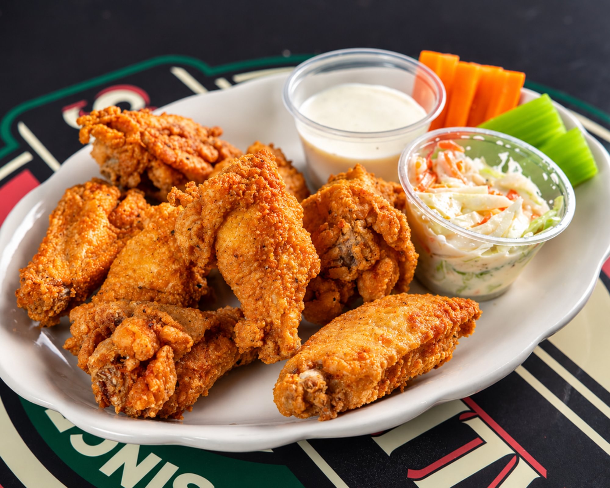 8 pc. Breaded Wings