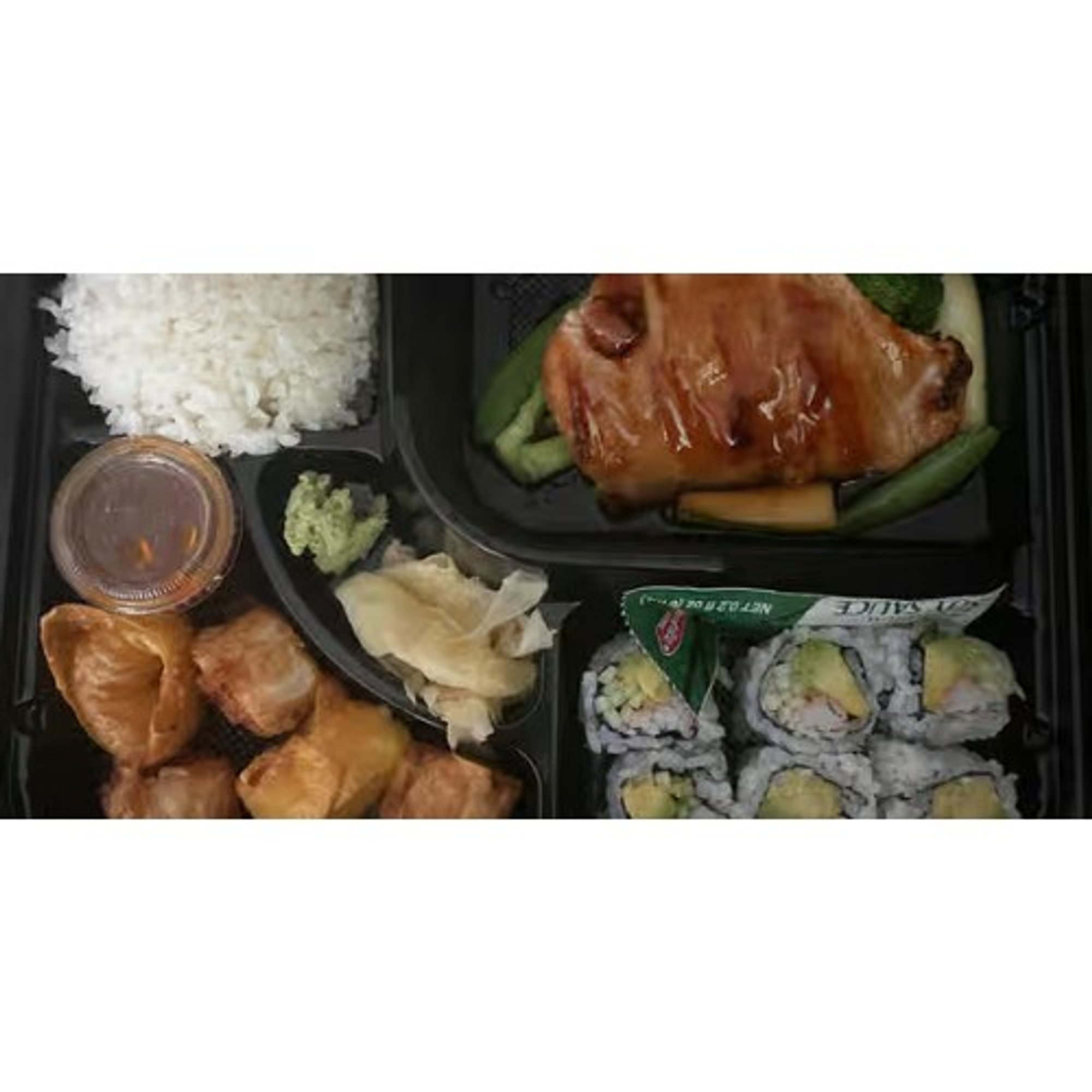 Salmon Teriyaki Bento Box