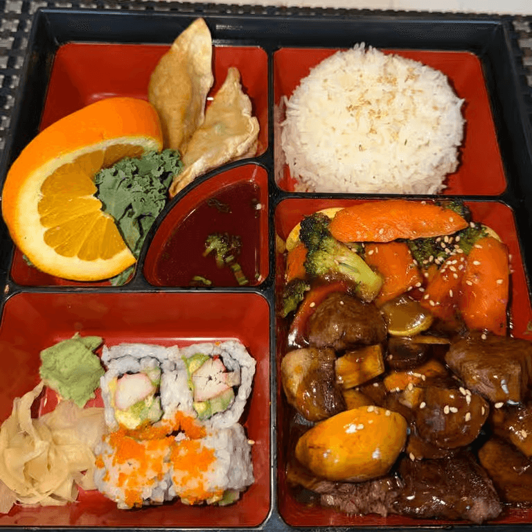 NY Strip Steak Teriyaki Bento