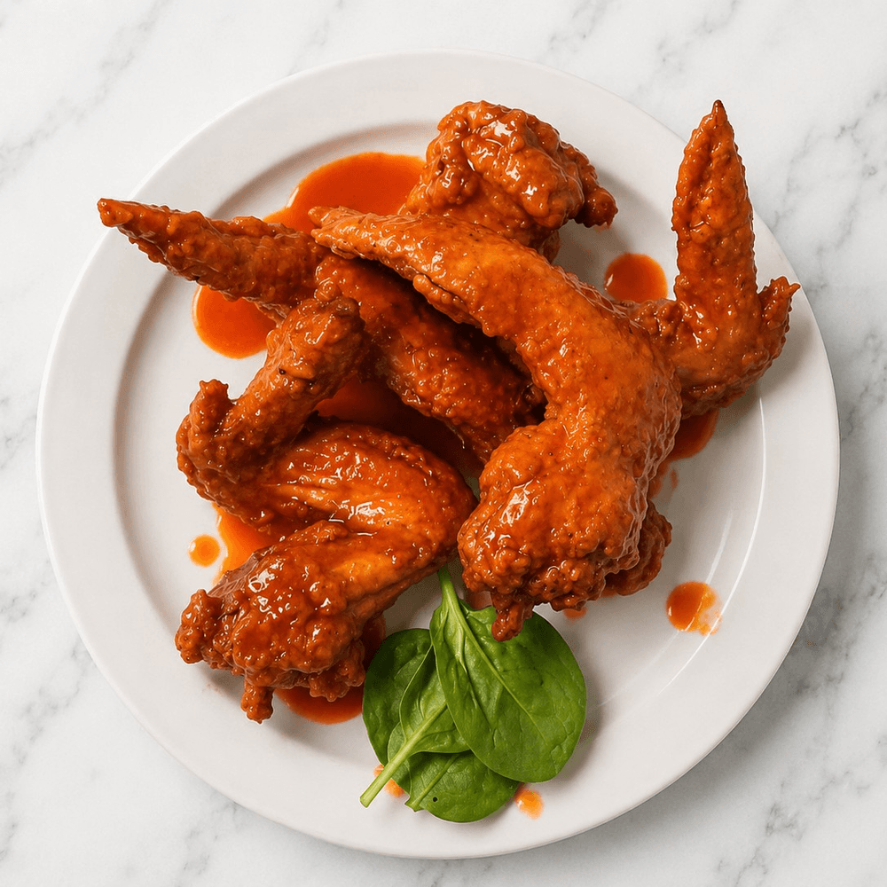 Cognac Glazed Wings