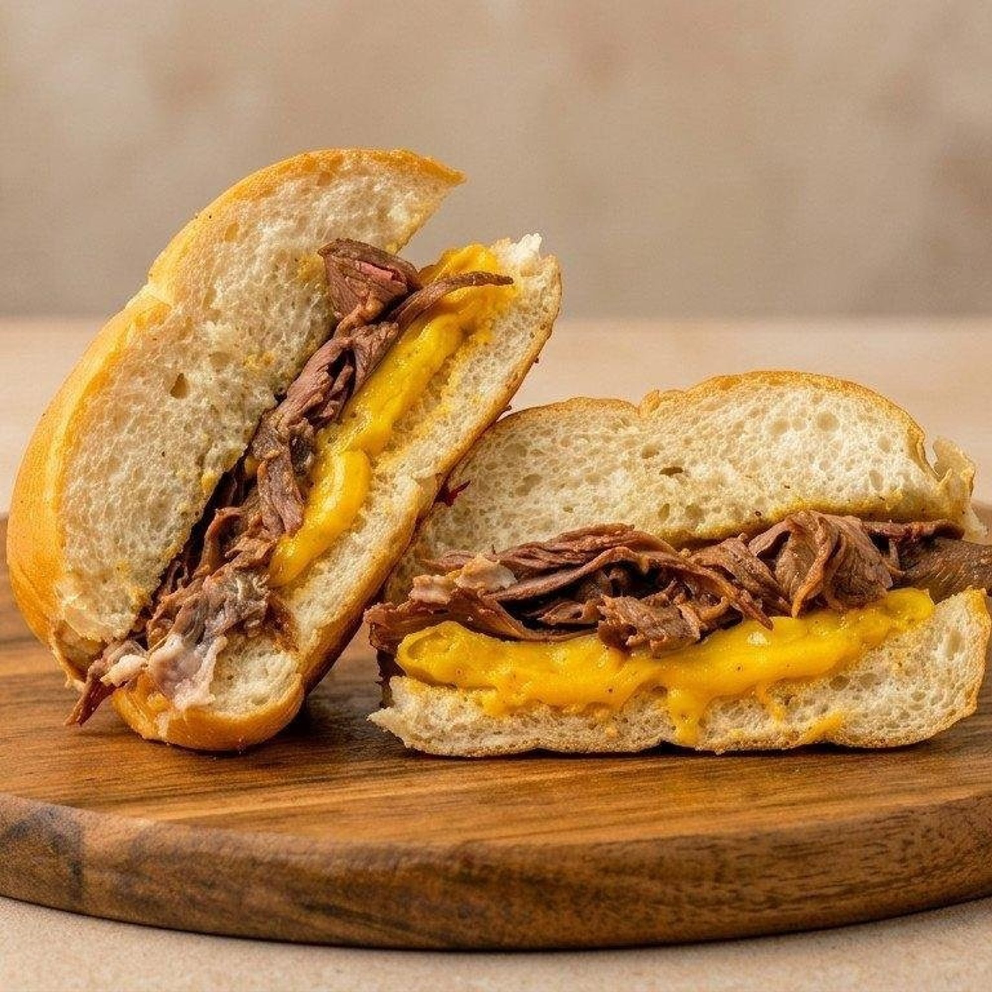 Steak, Egg, & Cheese Sandwich