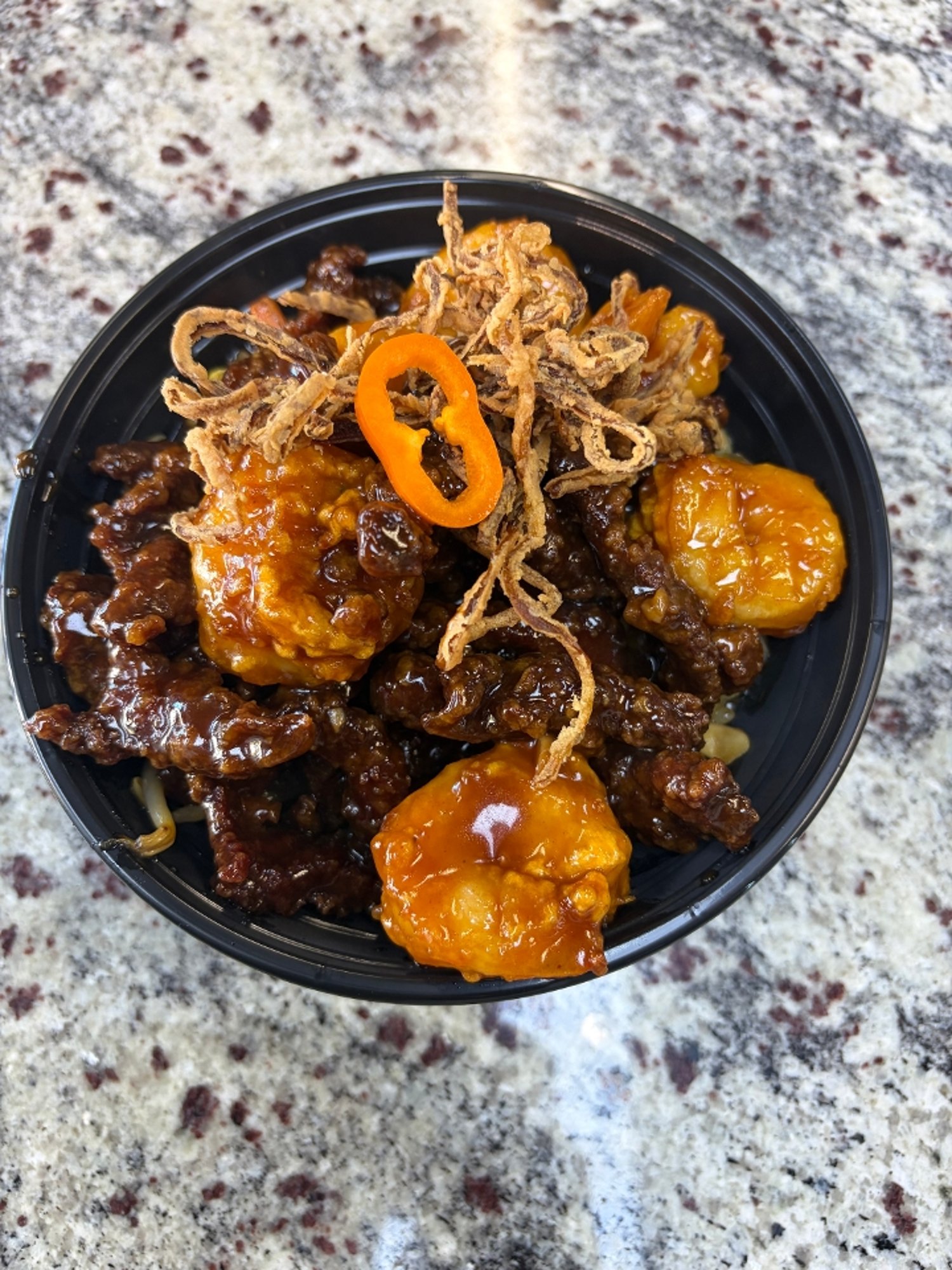 Beef & Shrimp