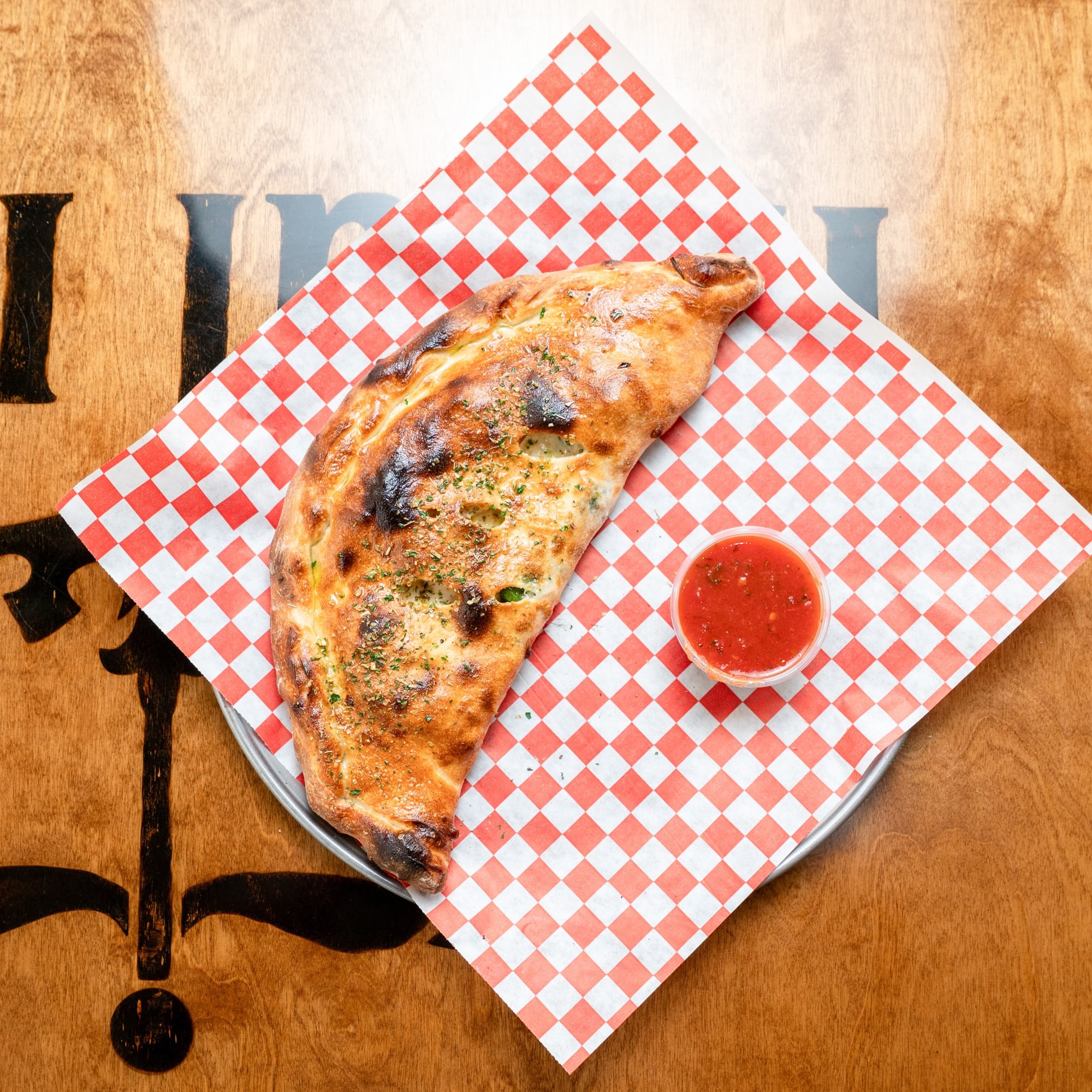 Spinach Calzone