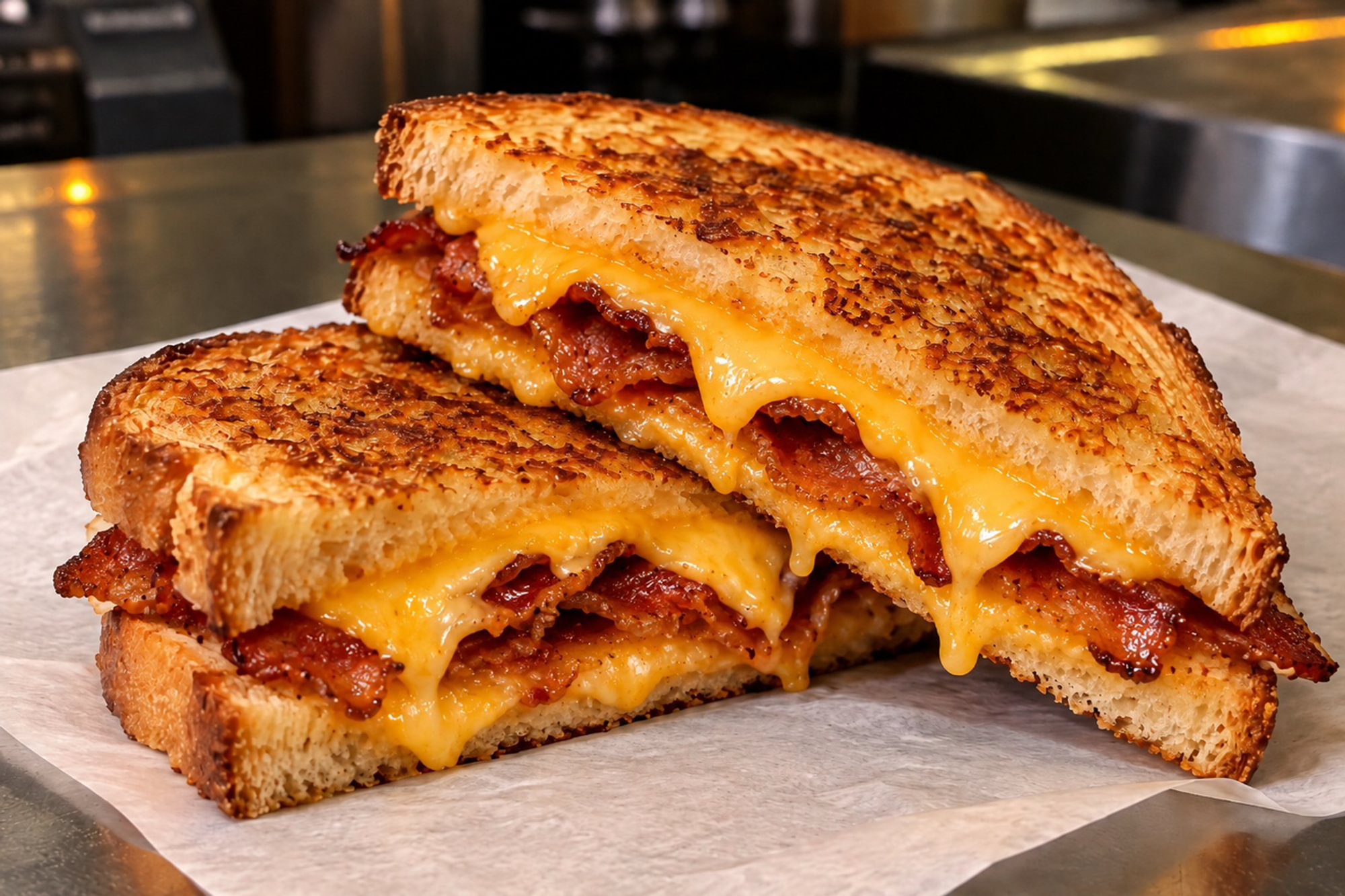 Grilled Bacon & Cheese