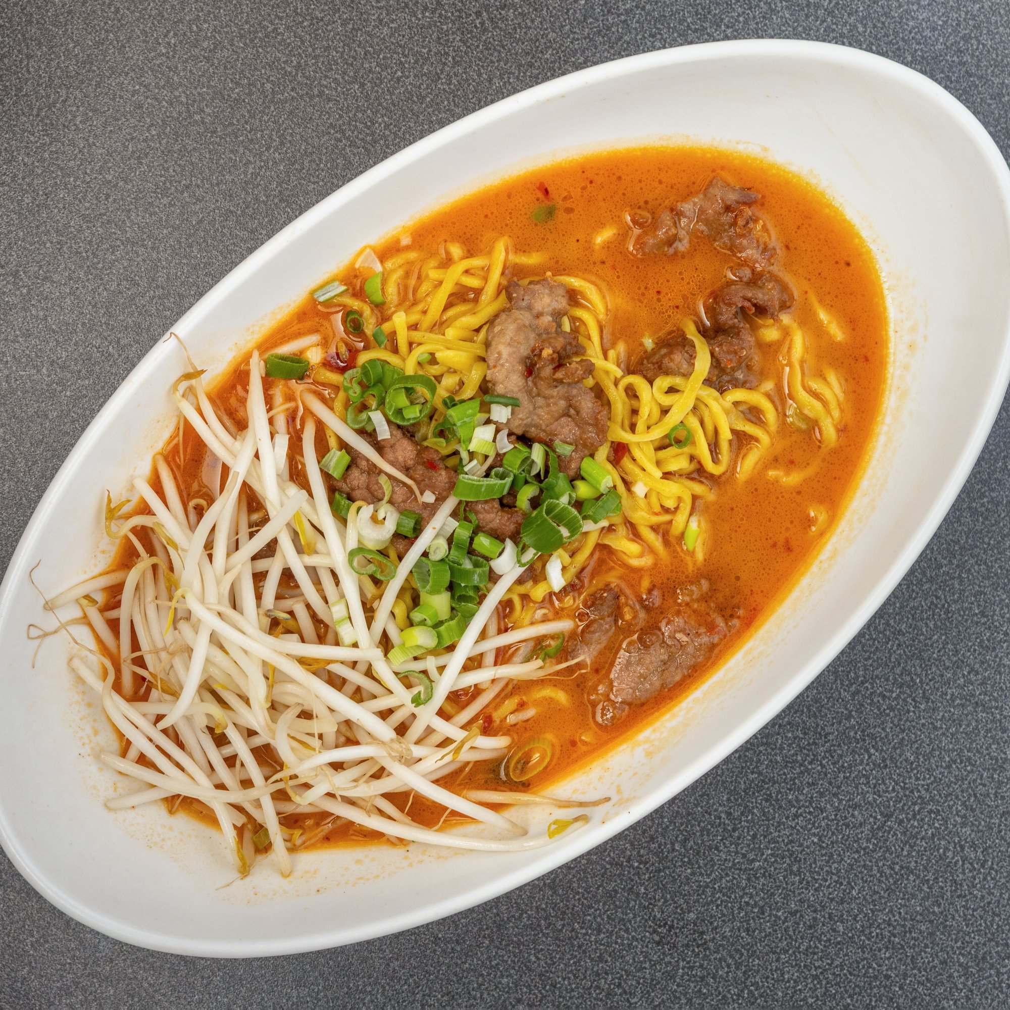 Spicy Miso Beef Ramen Soup