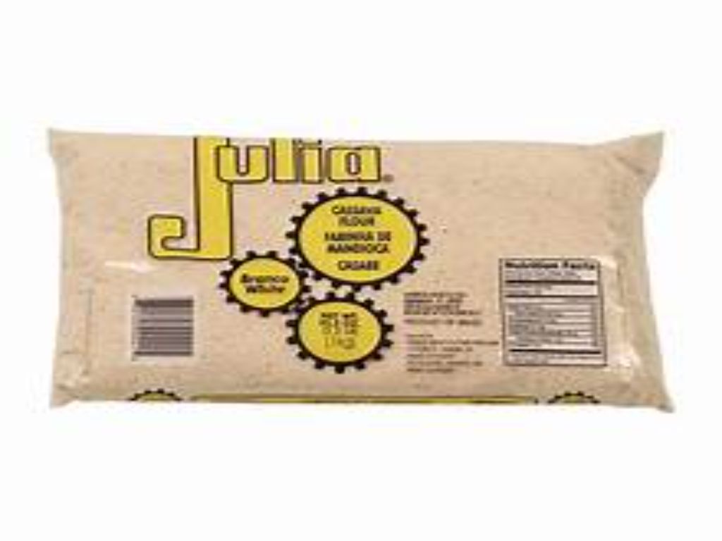 Farinha de Mandioca 1kg Crua - Julia