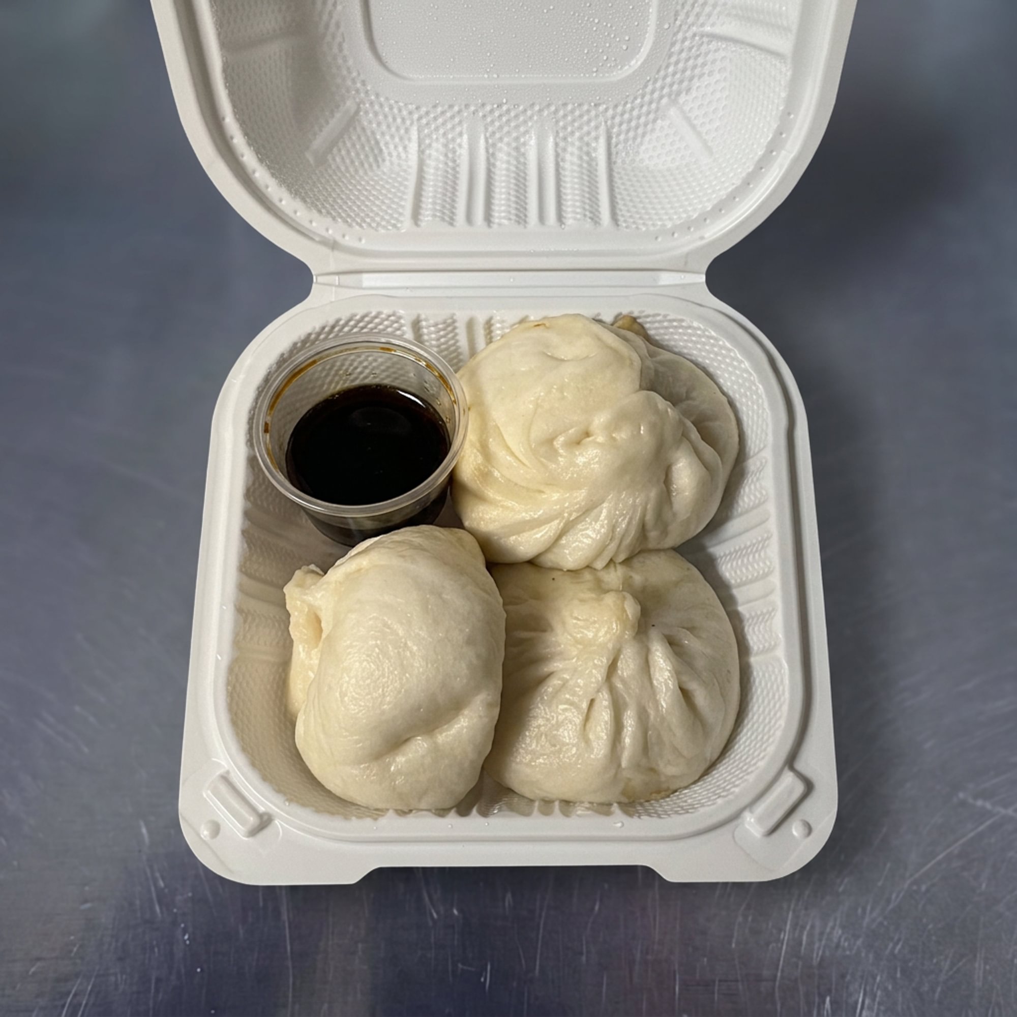 Steam Pork Buns (3 pcs)