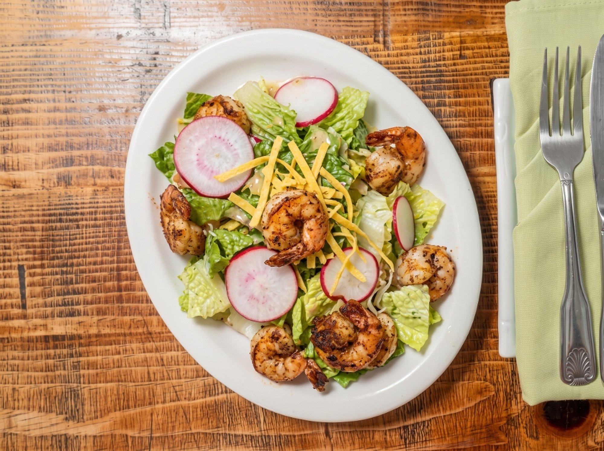 Blackened Shrimp Salad