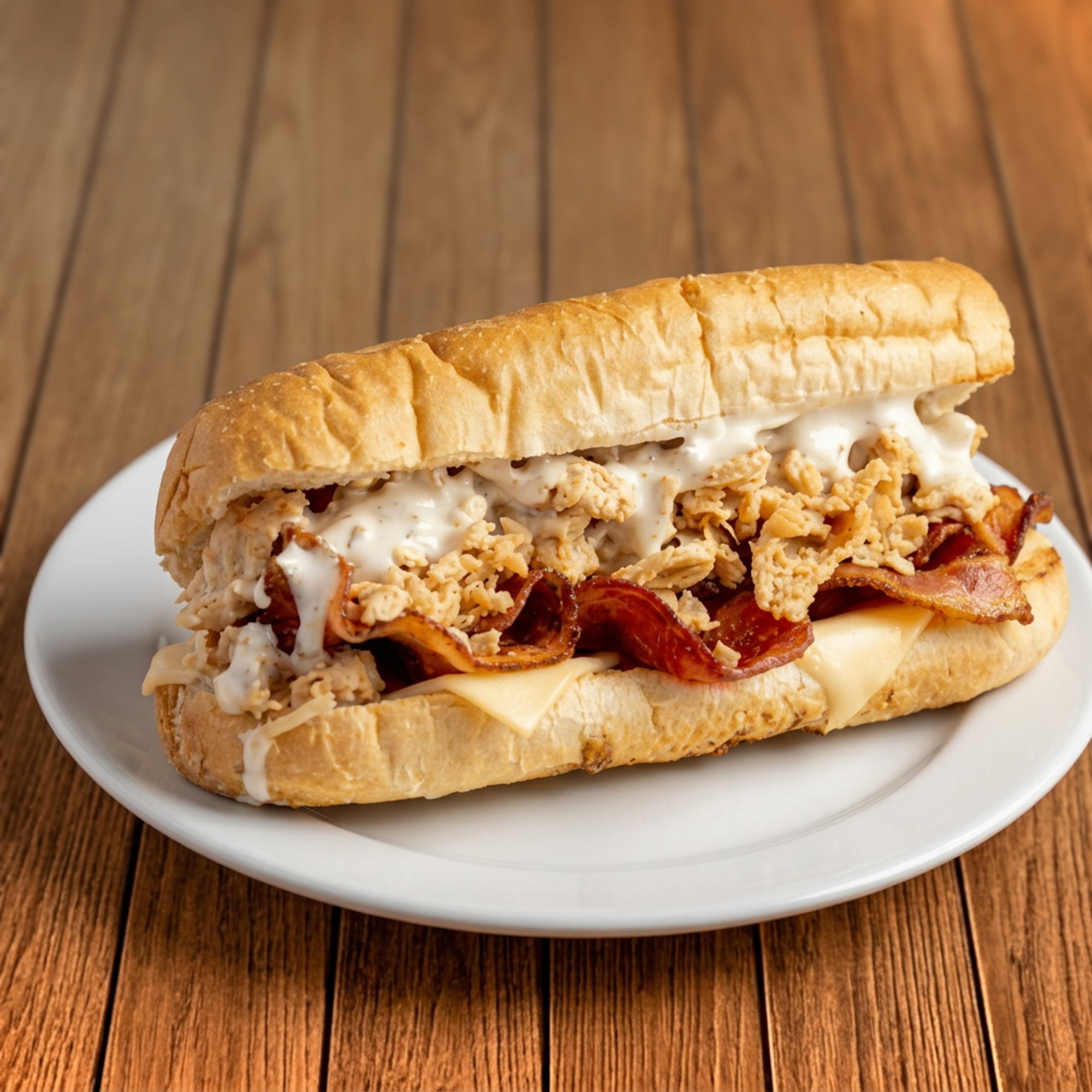 Chicken Bacon Ranch Grinder