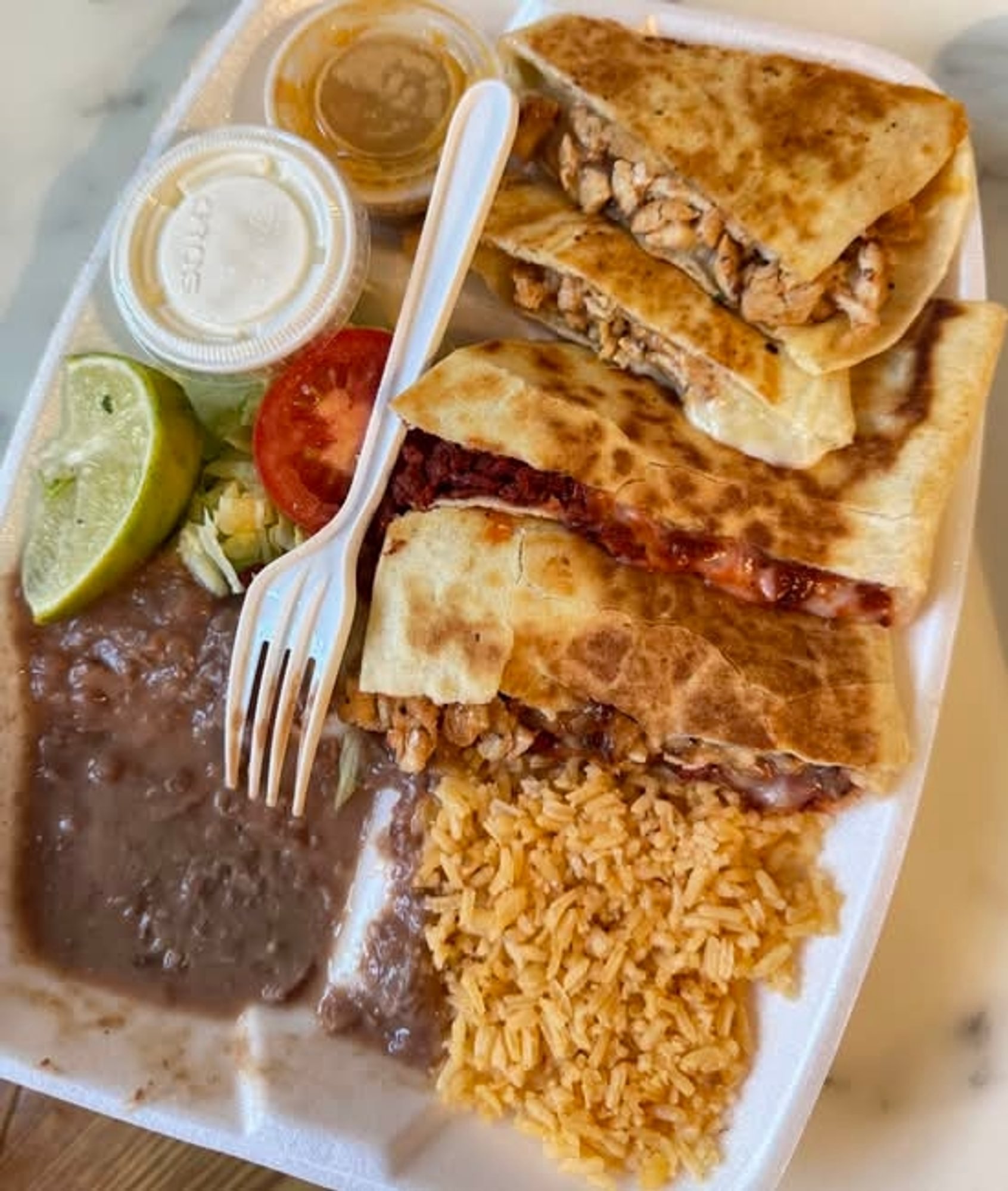Plt Quesadilla Harina