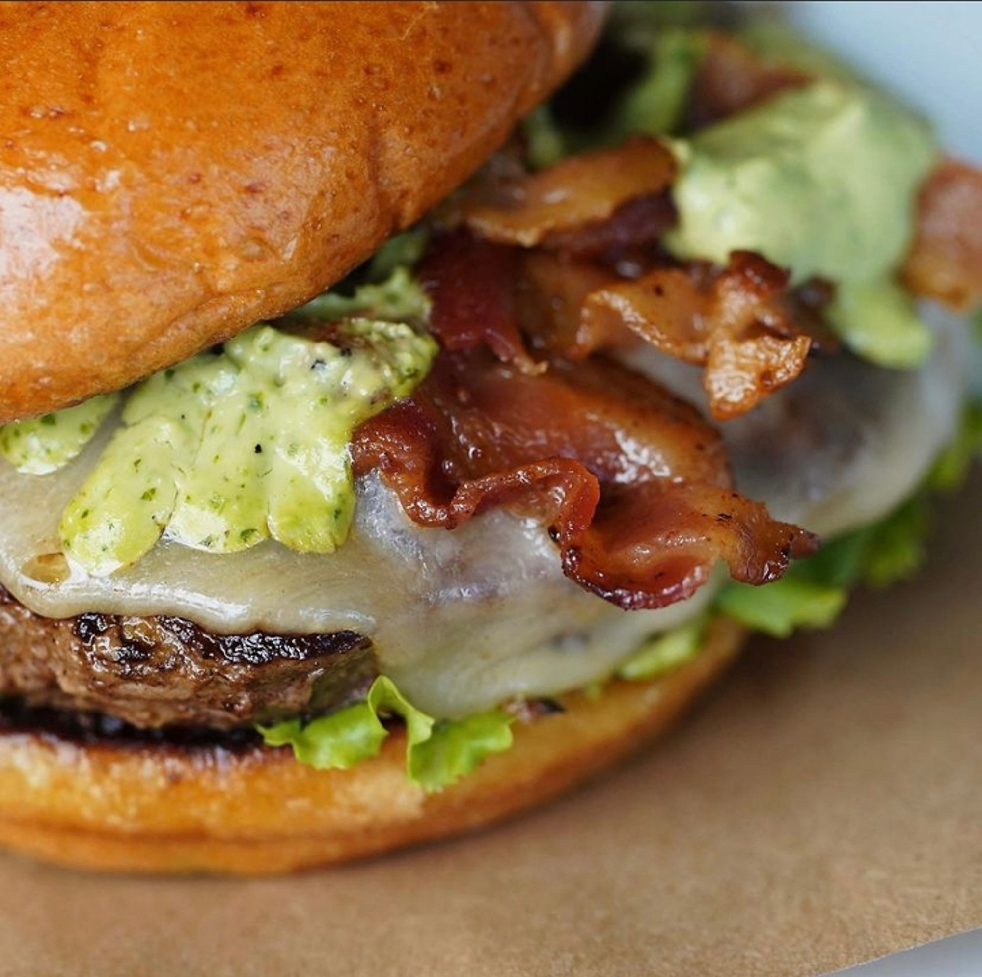Avocado Ranch Burger
