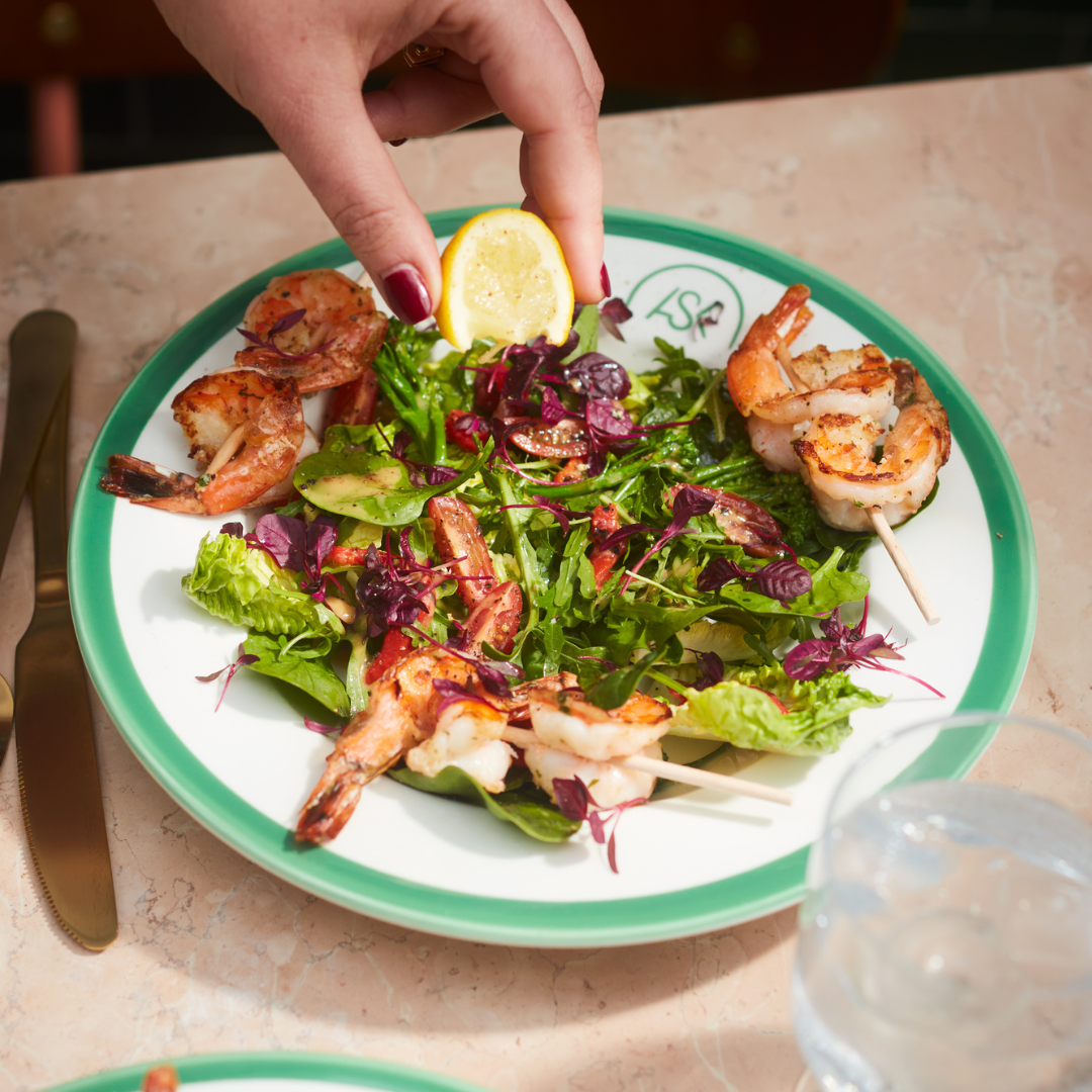 Butterfly King Prawn Insalata