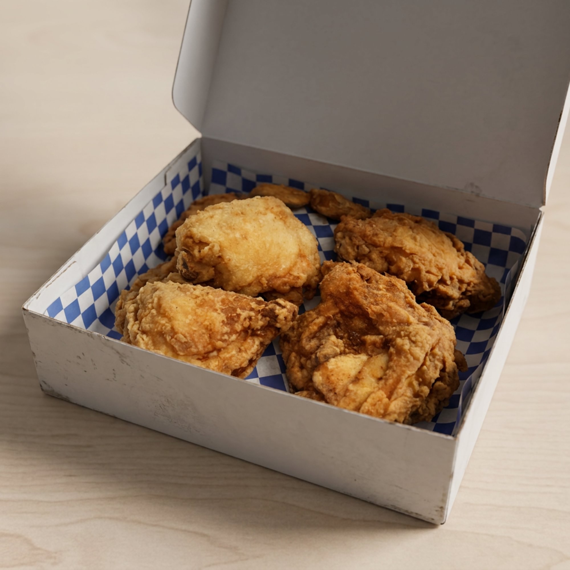 Broaster Meal - 4 Piece White