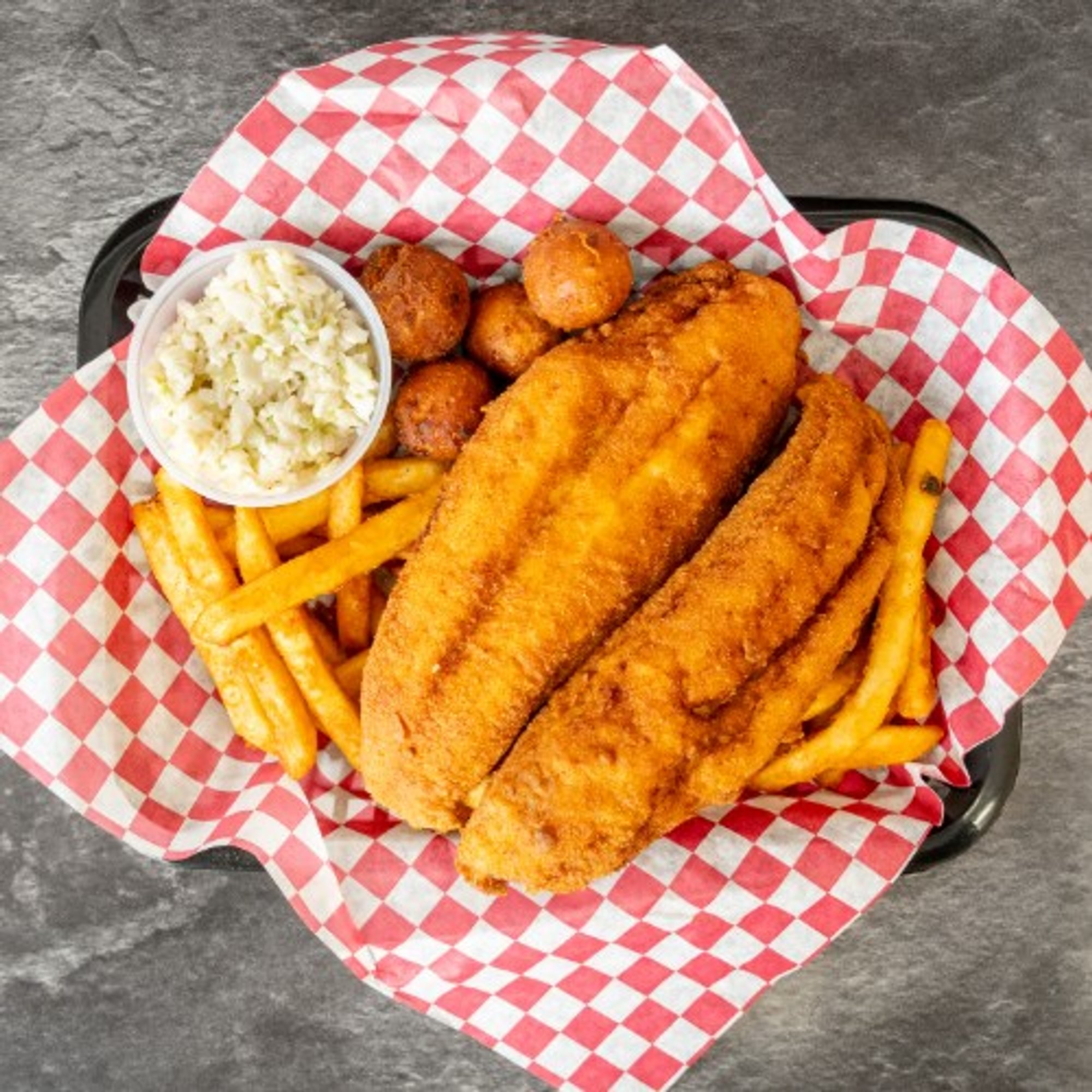 Flounder (2pc) Fish Plate