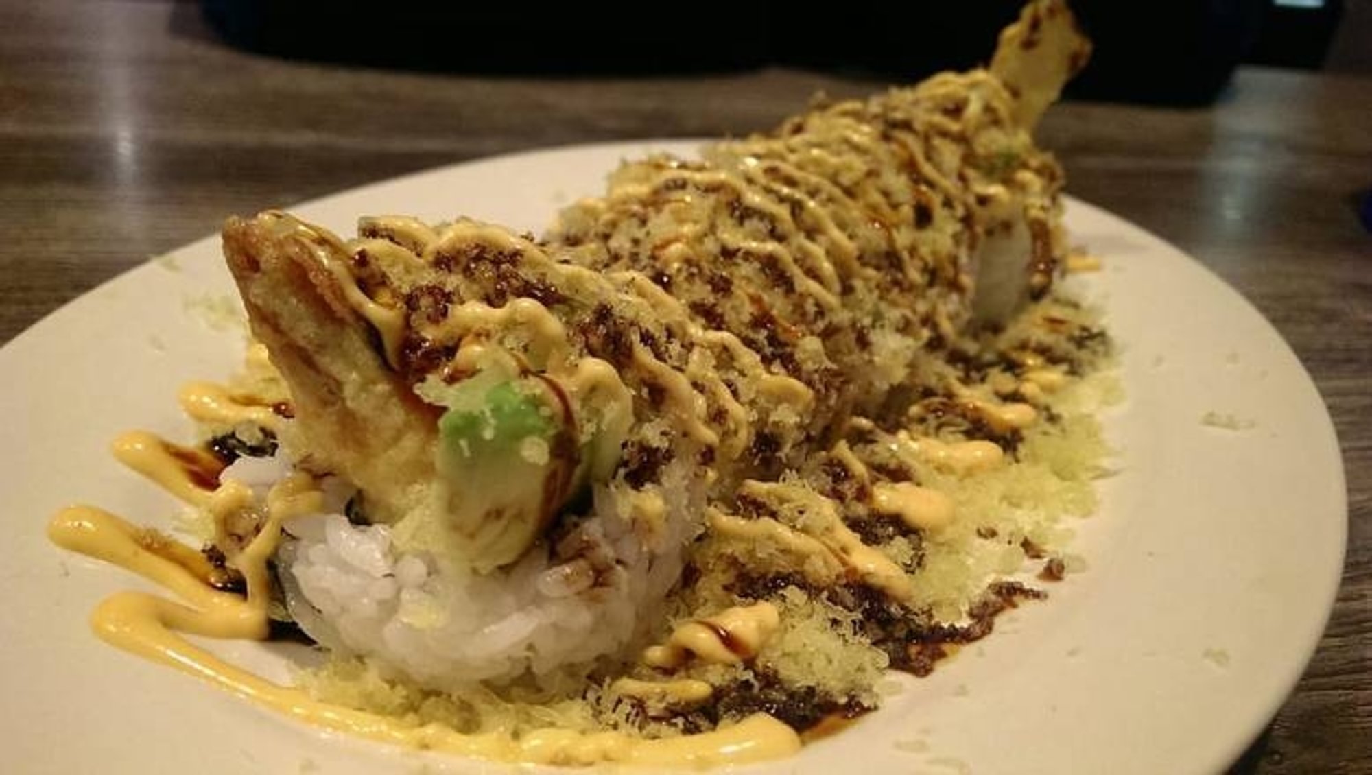Tempura & Crunchy Roll Bento