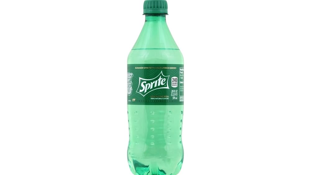 Glass Bottle Sprite