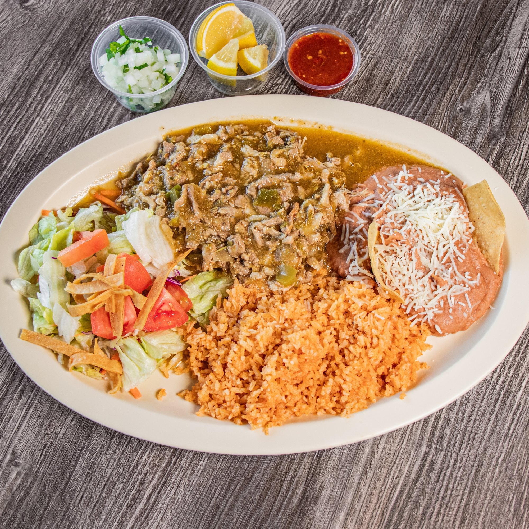Chile Verde Plate