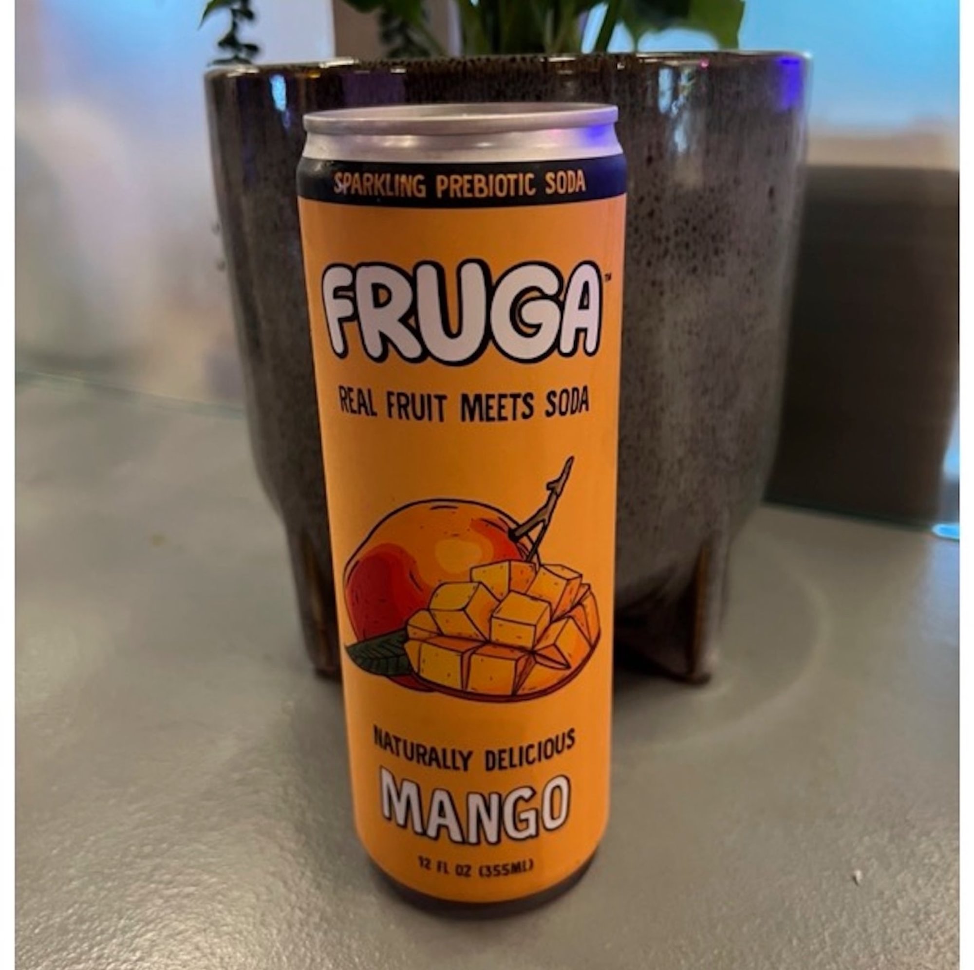 Mango fruit soda