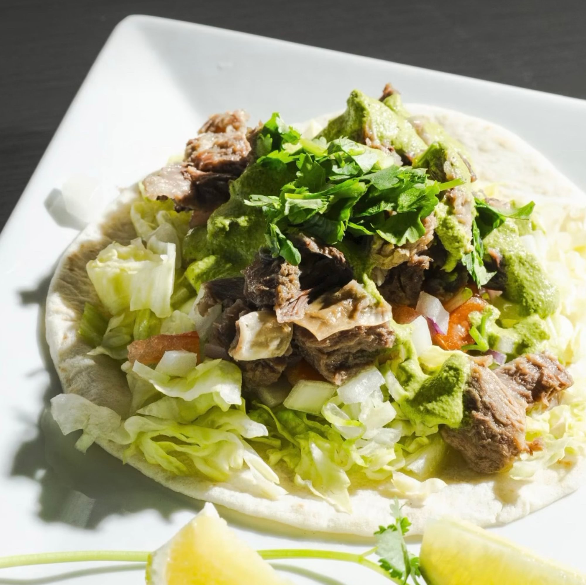 Oxtail Taco