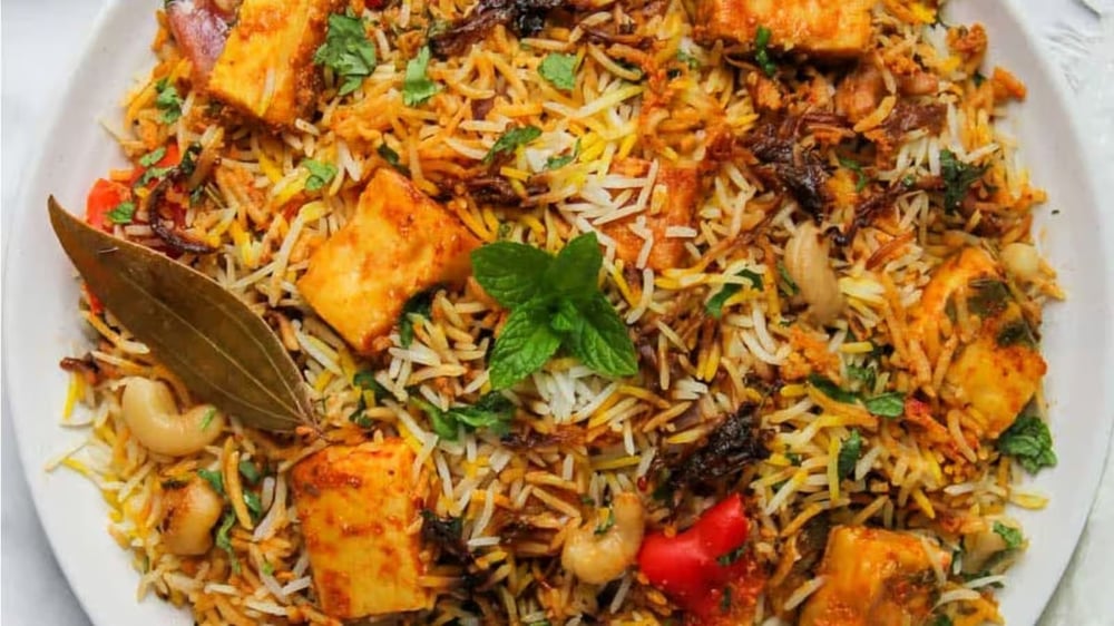 Paneer Biryani