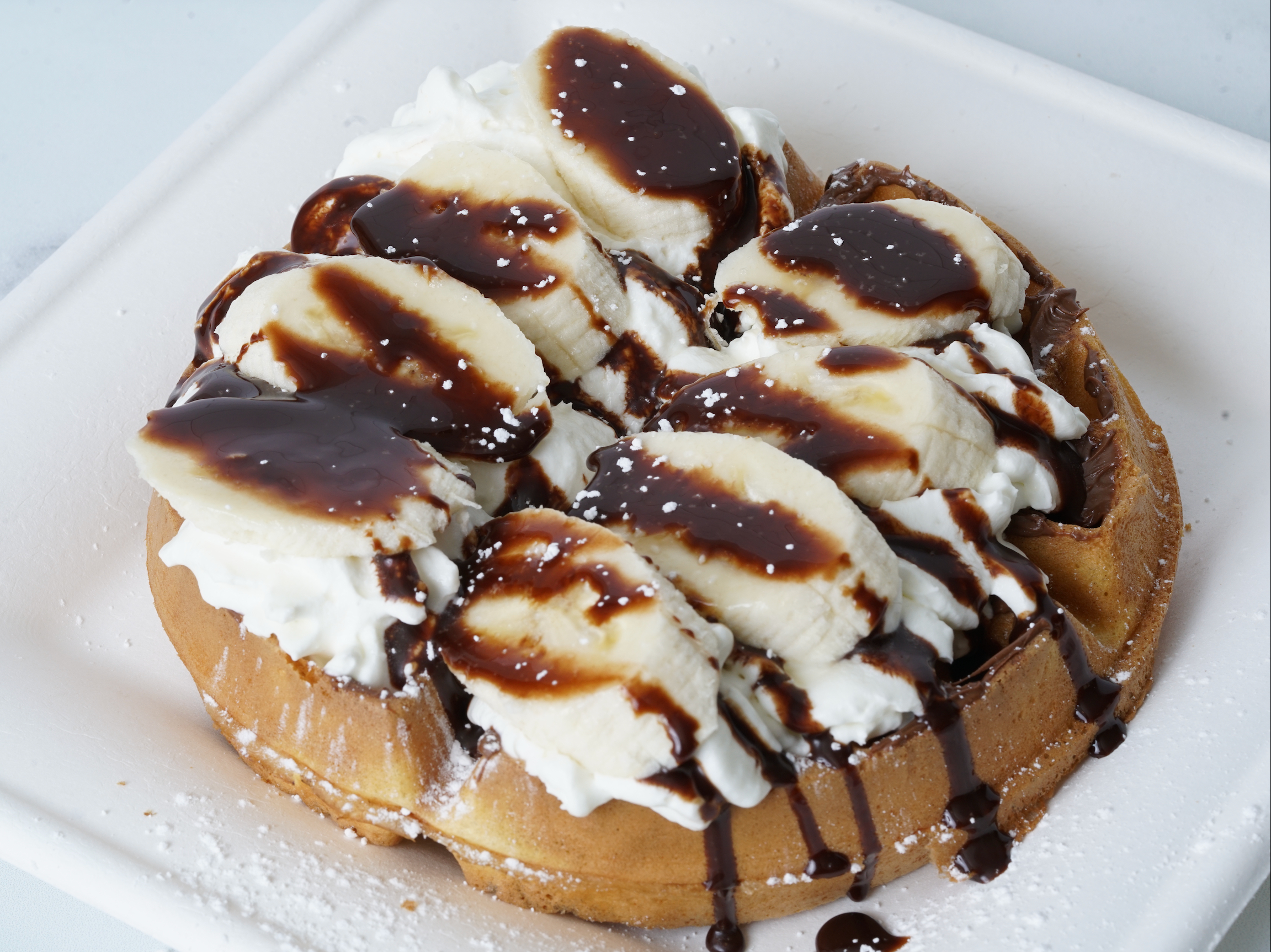 Nutella Banana Waffle