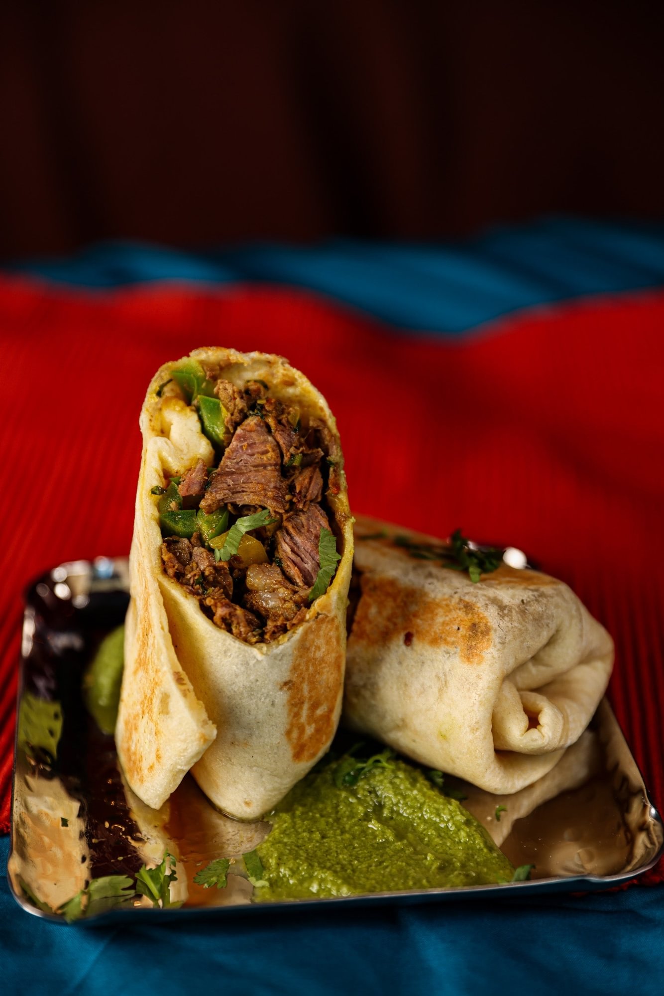 Lamb Kathi Roll