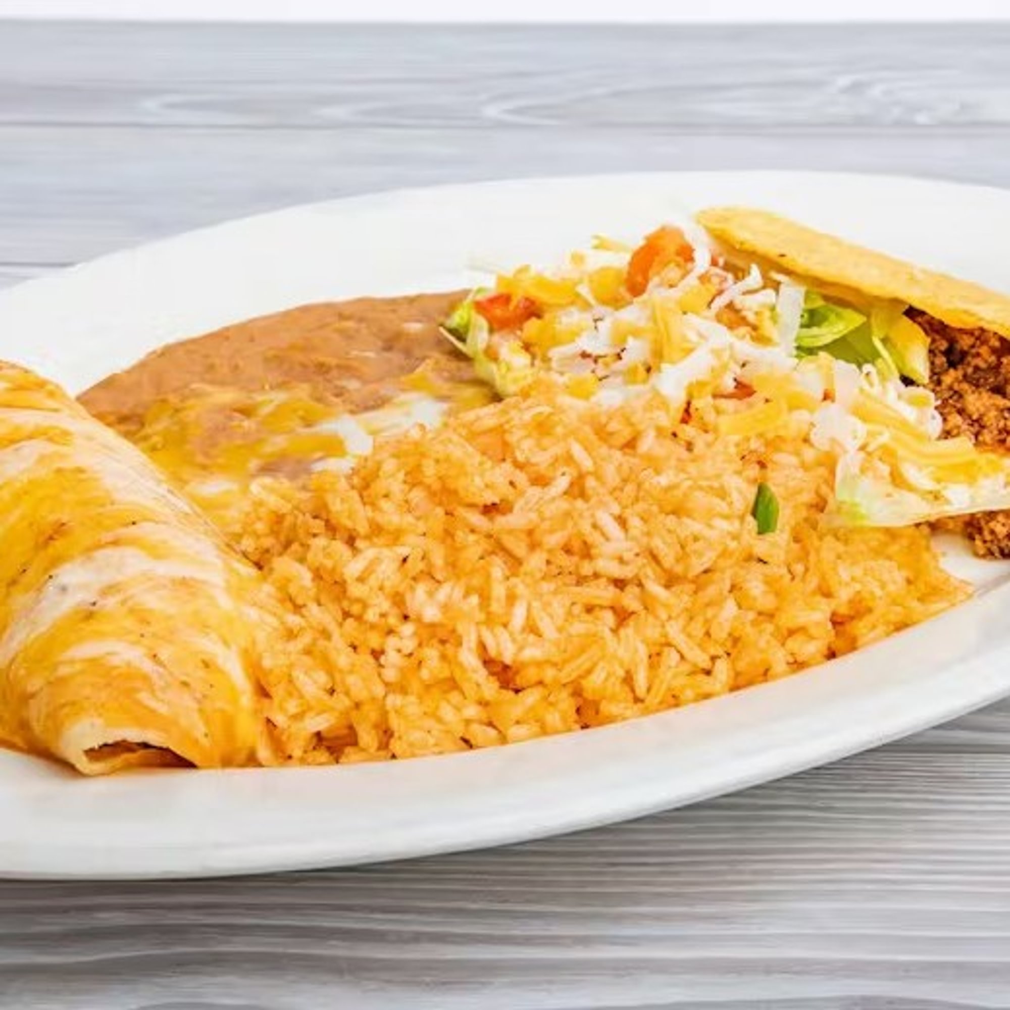 Enchilada and Taco