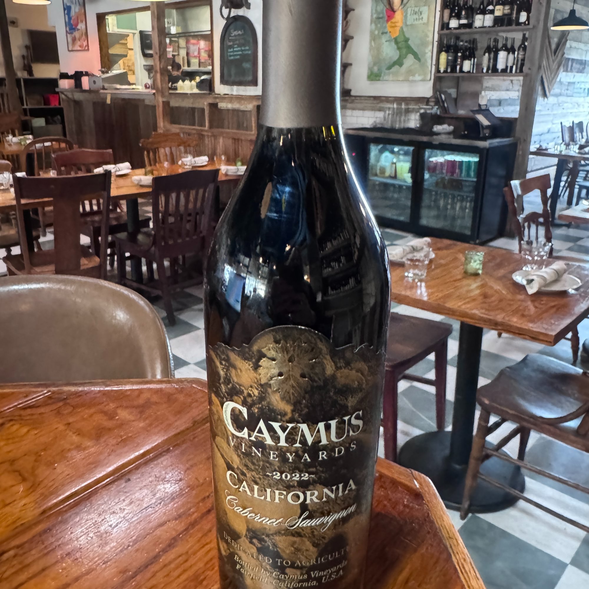 Red Cab Caymus Brown BTL