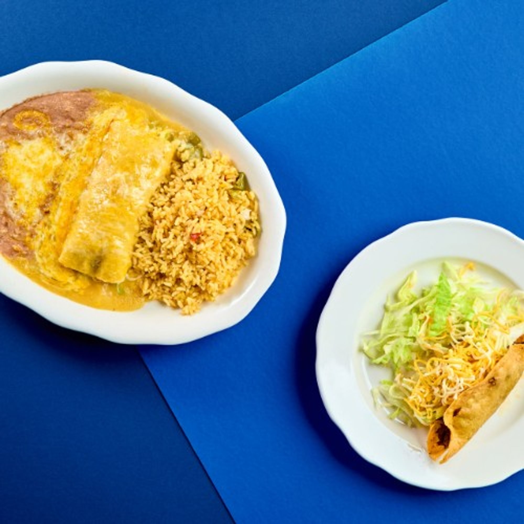 Enchilada and Taco Combo