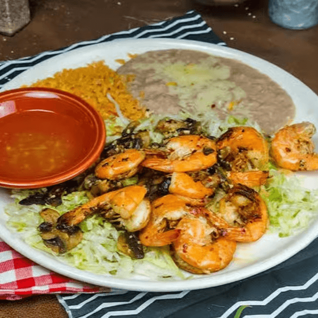Camarones Al Mojo De Ajo