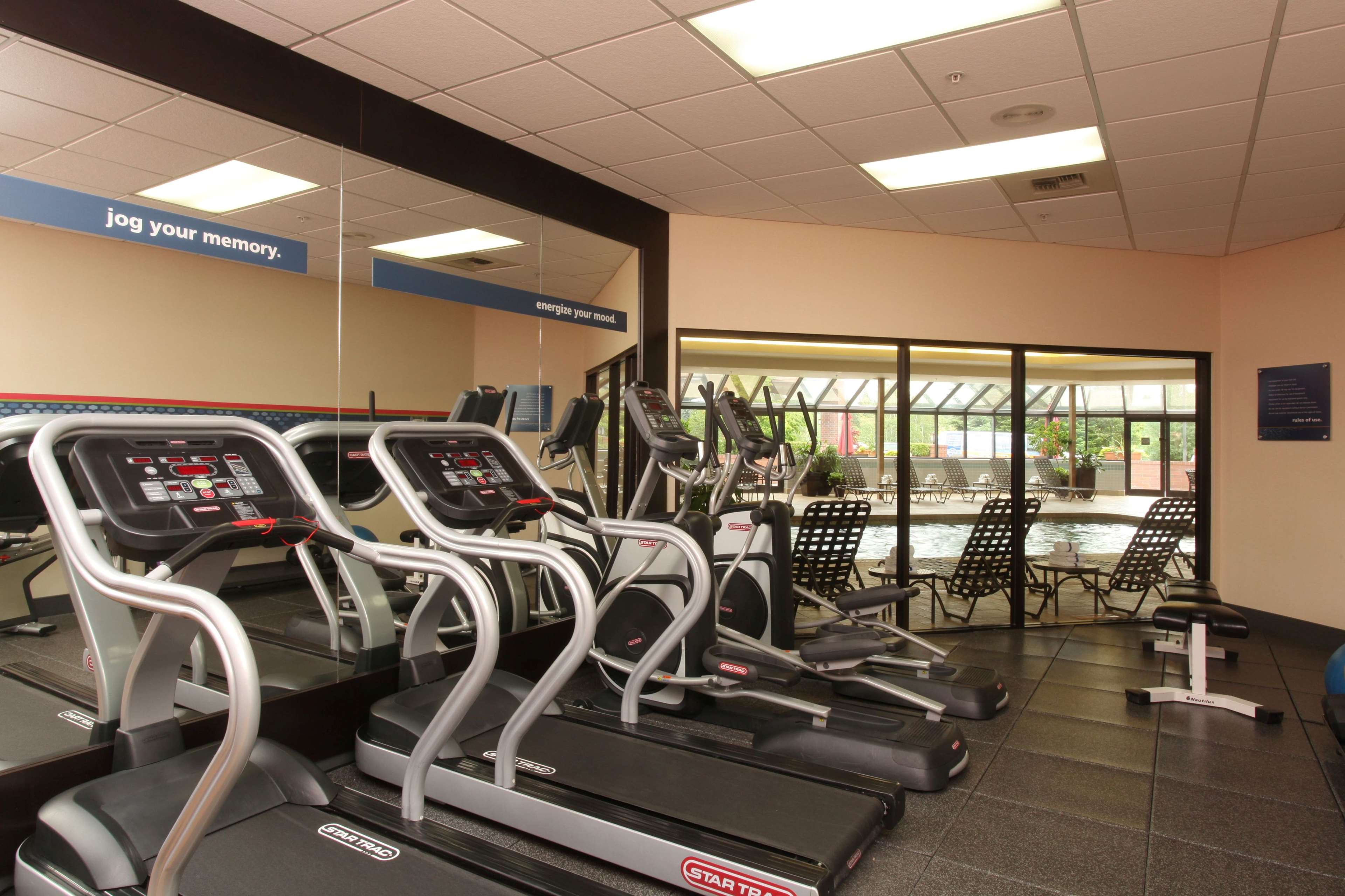 Health club  fitness center  gym