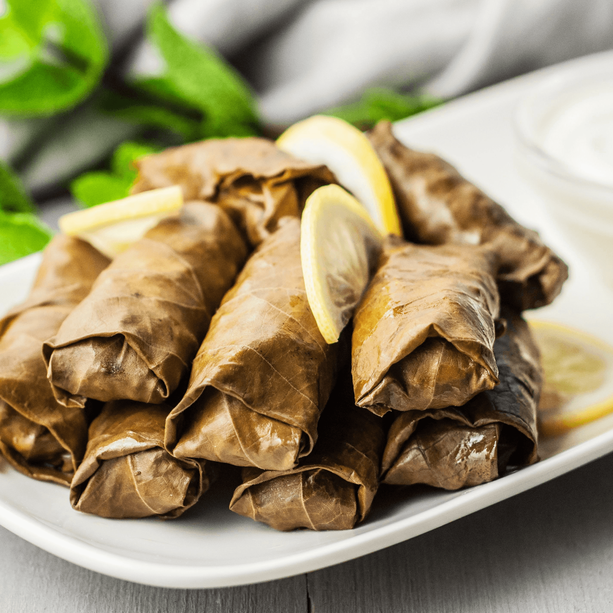 Side of Grape Leaves