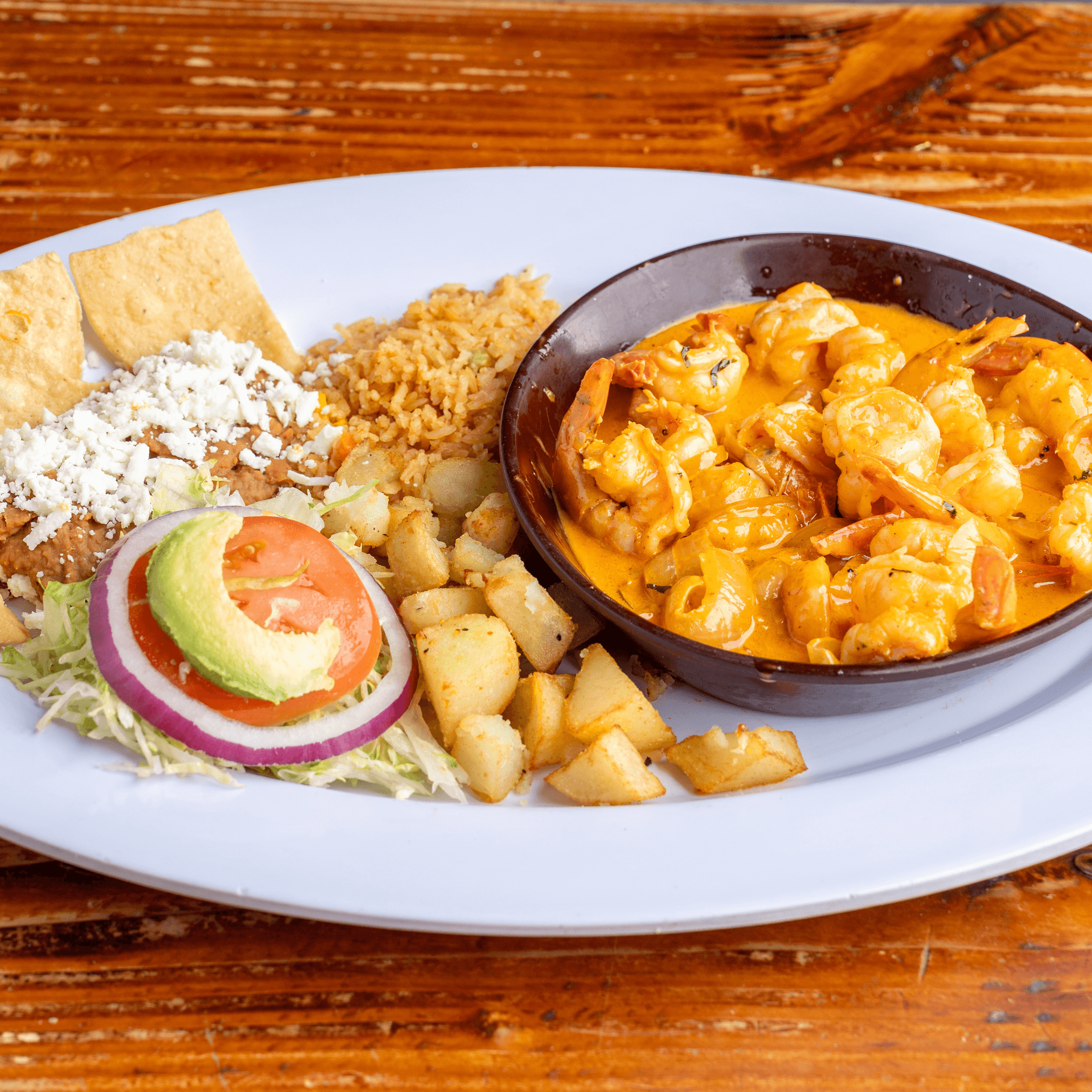 Camarones al Chipotle