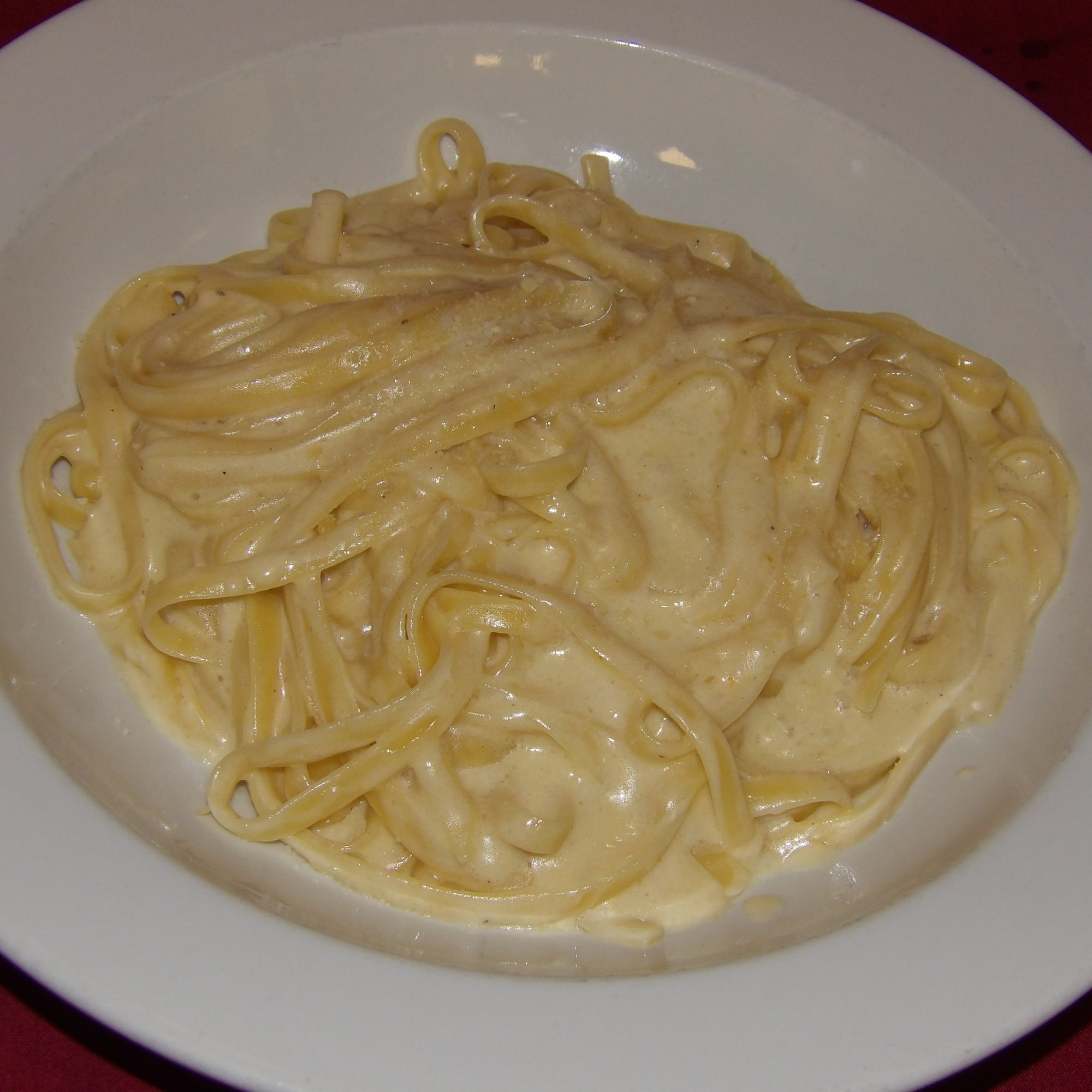 Fettuccine Alfredo