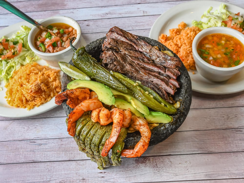 Molcajete De Carne Asada for Two