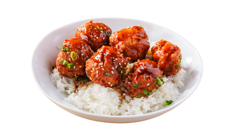 Chicken Meatball Bowl