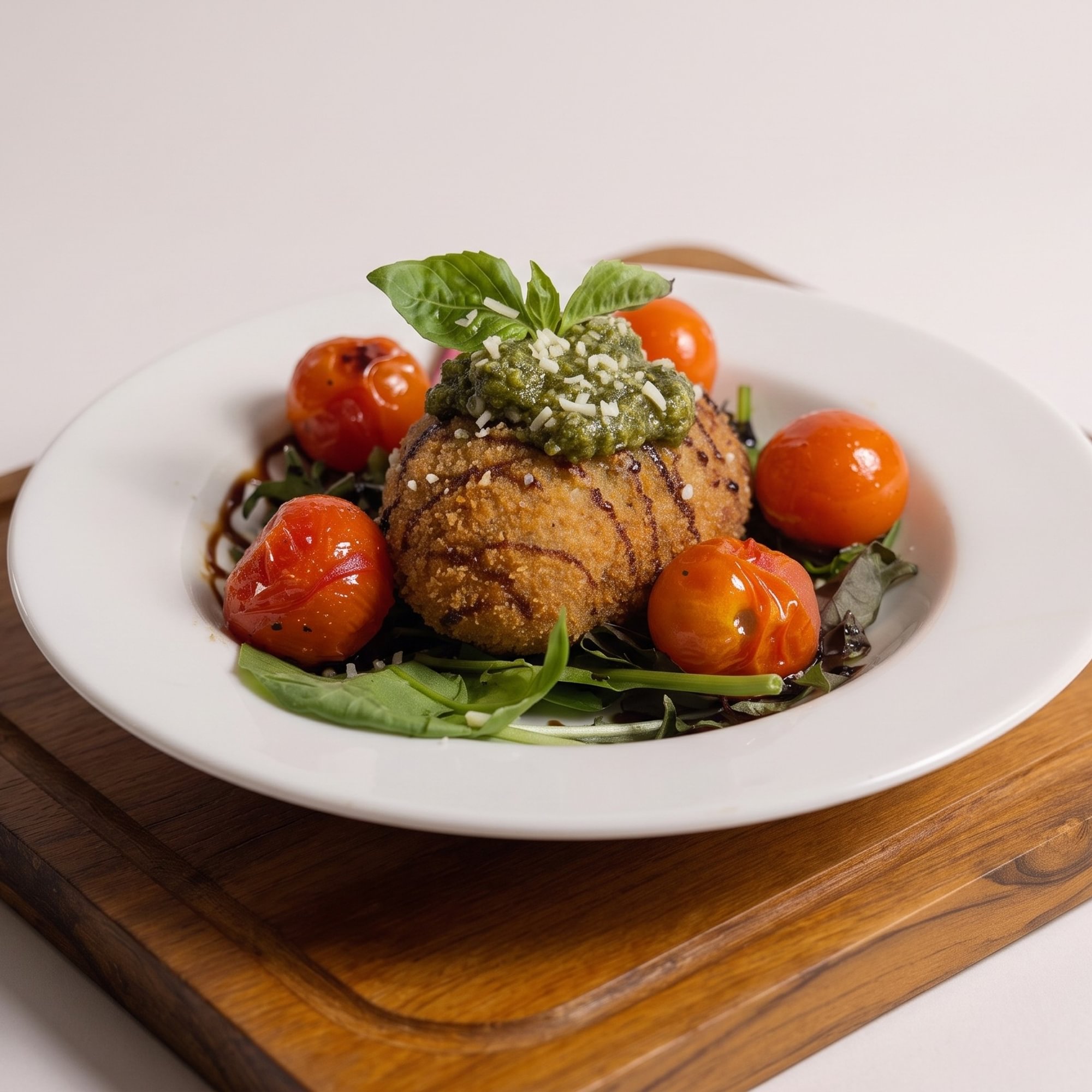 Golden Fried Burrata