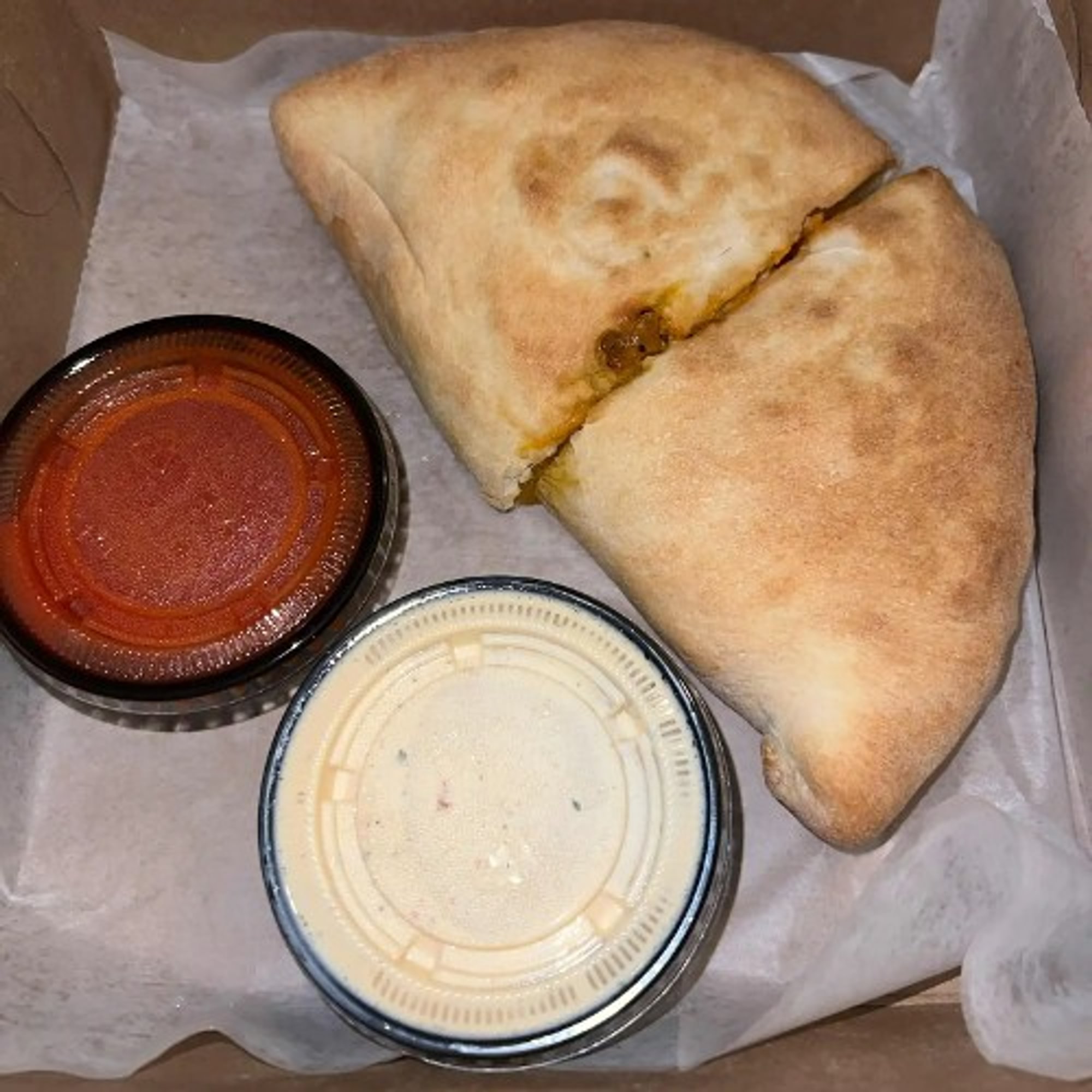 Spicy Chicken Calzone