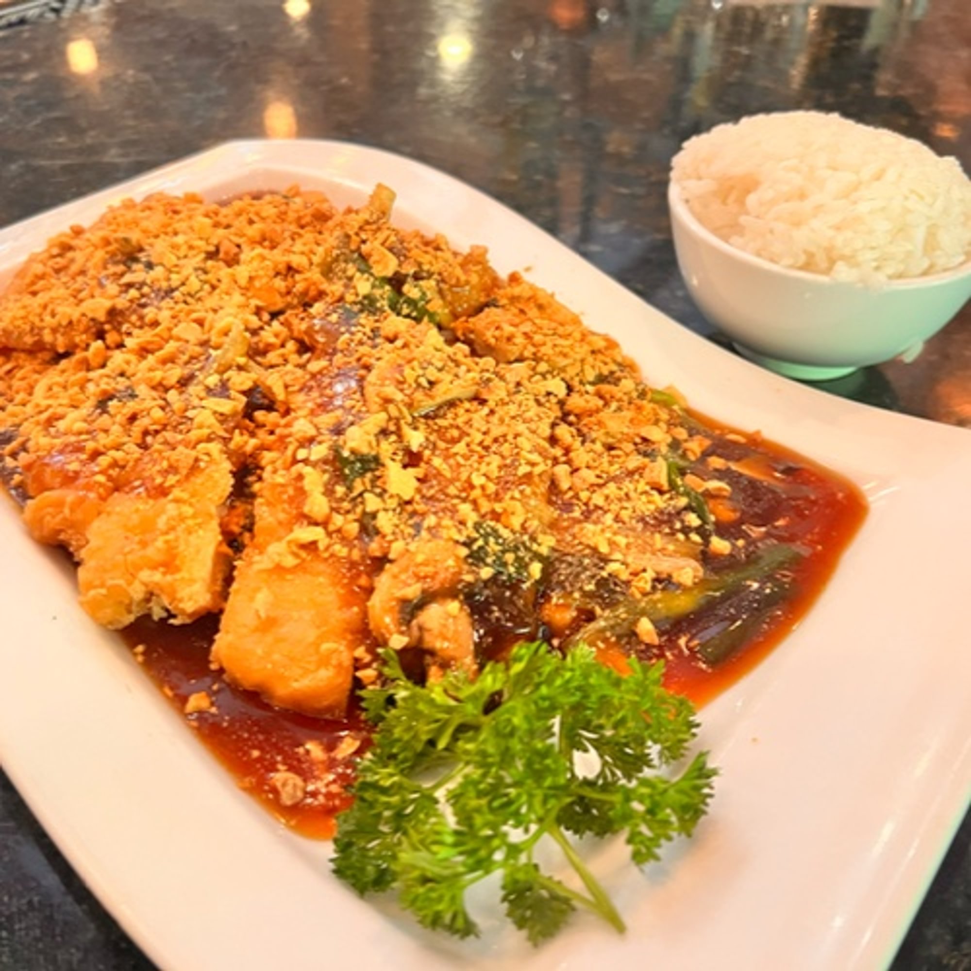 Almond Boneless Chicken