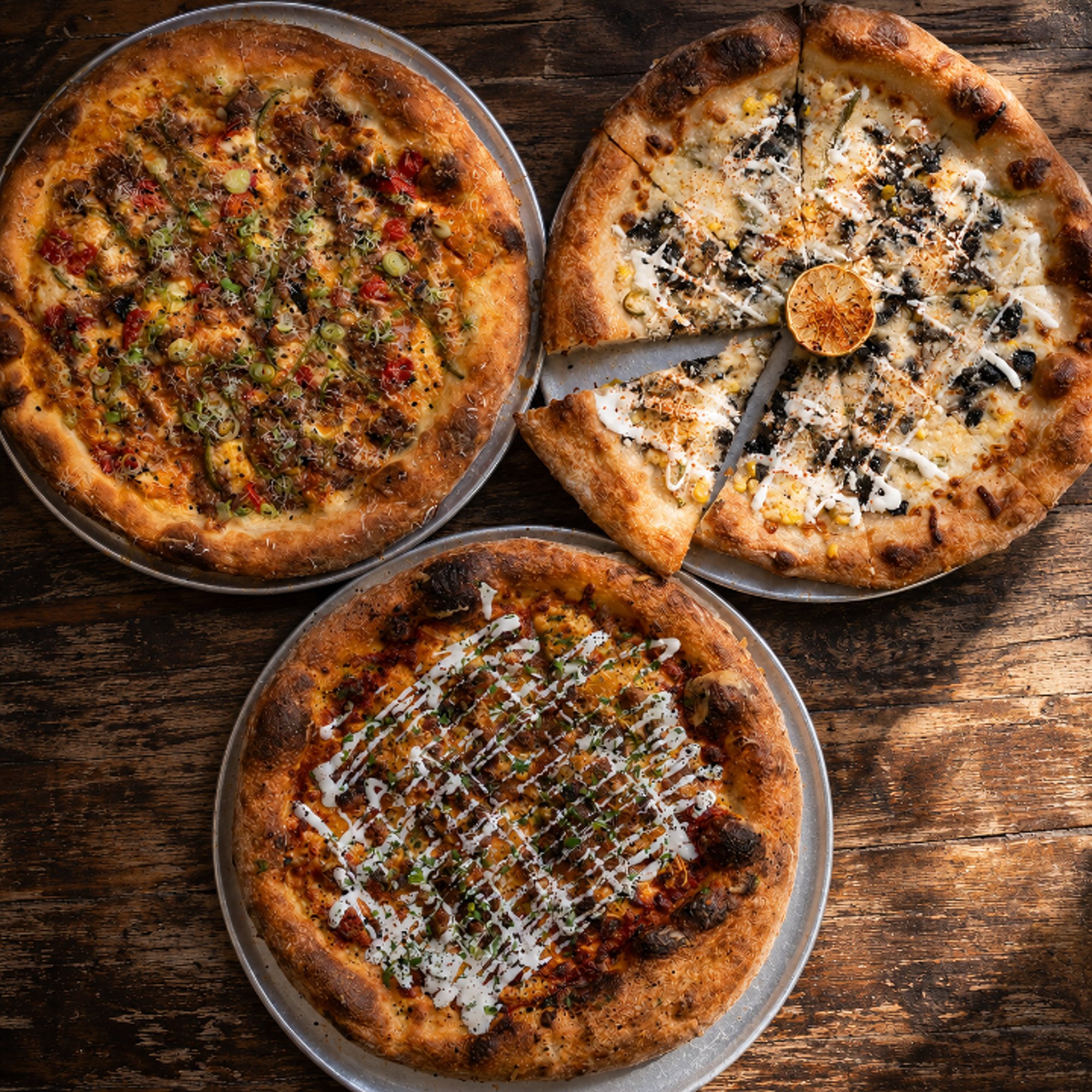 Any 3 12-inch pizzas for $45
