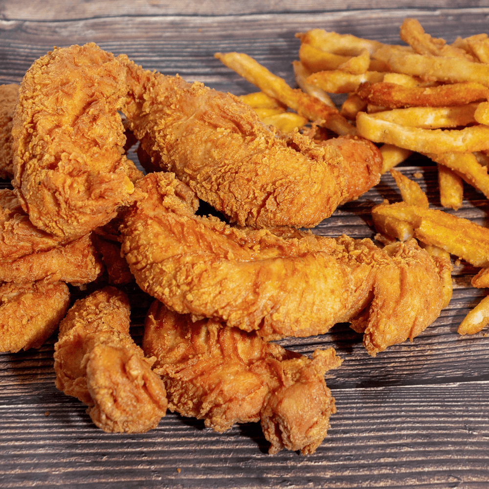 3 Pc Buffalo tender with fries