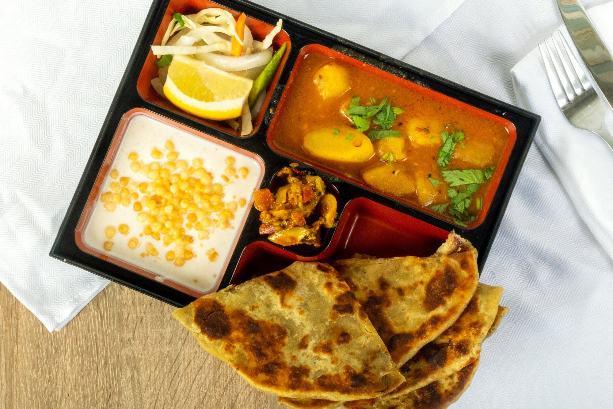 👍 Aloo Pyaaz Paratha